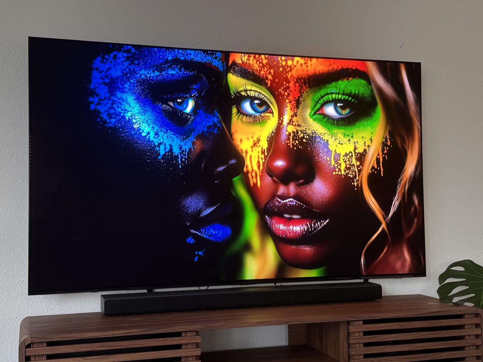 Samsung 65-Inch Class OLED S90F 4K Smart TV (2025 Model) NQ4 AI Gen3 Processor Upscaling Pro HDR+, Motion Xcelerator 144Hz, Vision AI, Alexa Built-in customer photo 2