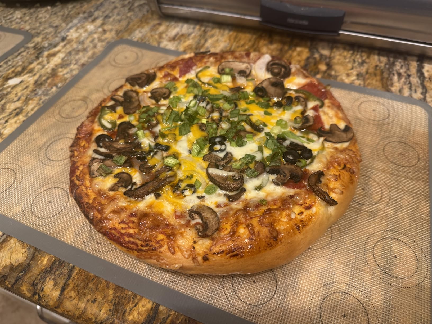 PIEZANO XL 14 Inch Extra Large Crispy Crust Pizza Oven - Family Sized Electric Pizza Oven Indoor Countertop Maker with Stone Heats up to 800F for Stone Baked Pizzeria Style at Home customer photo 2