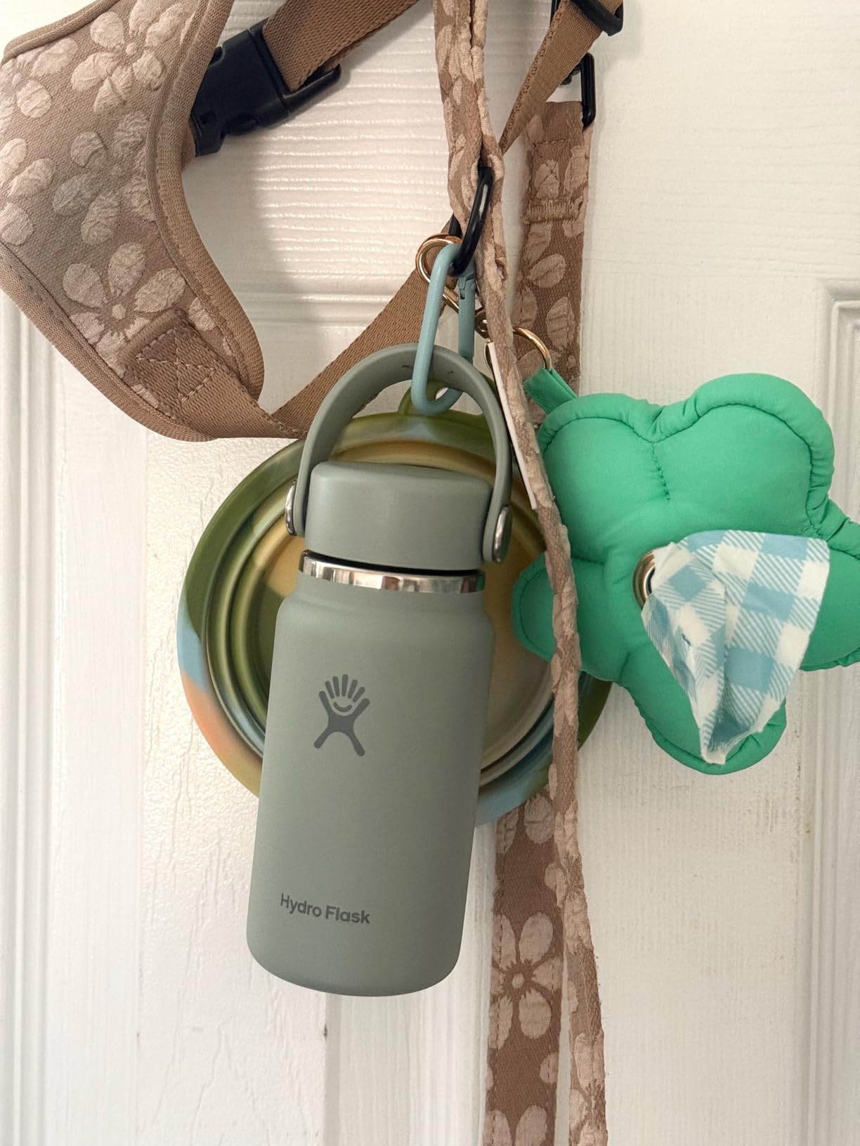 Hydro Flask Micro Bottle - Insulated Mini Leak Proof Flask for Purse or Pocket in 6.7 Oz, Agave Green customer photo 2