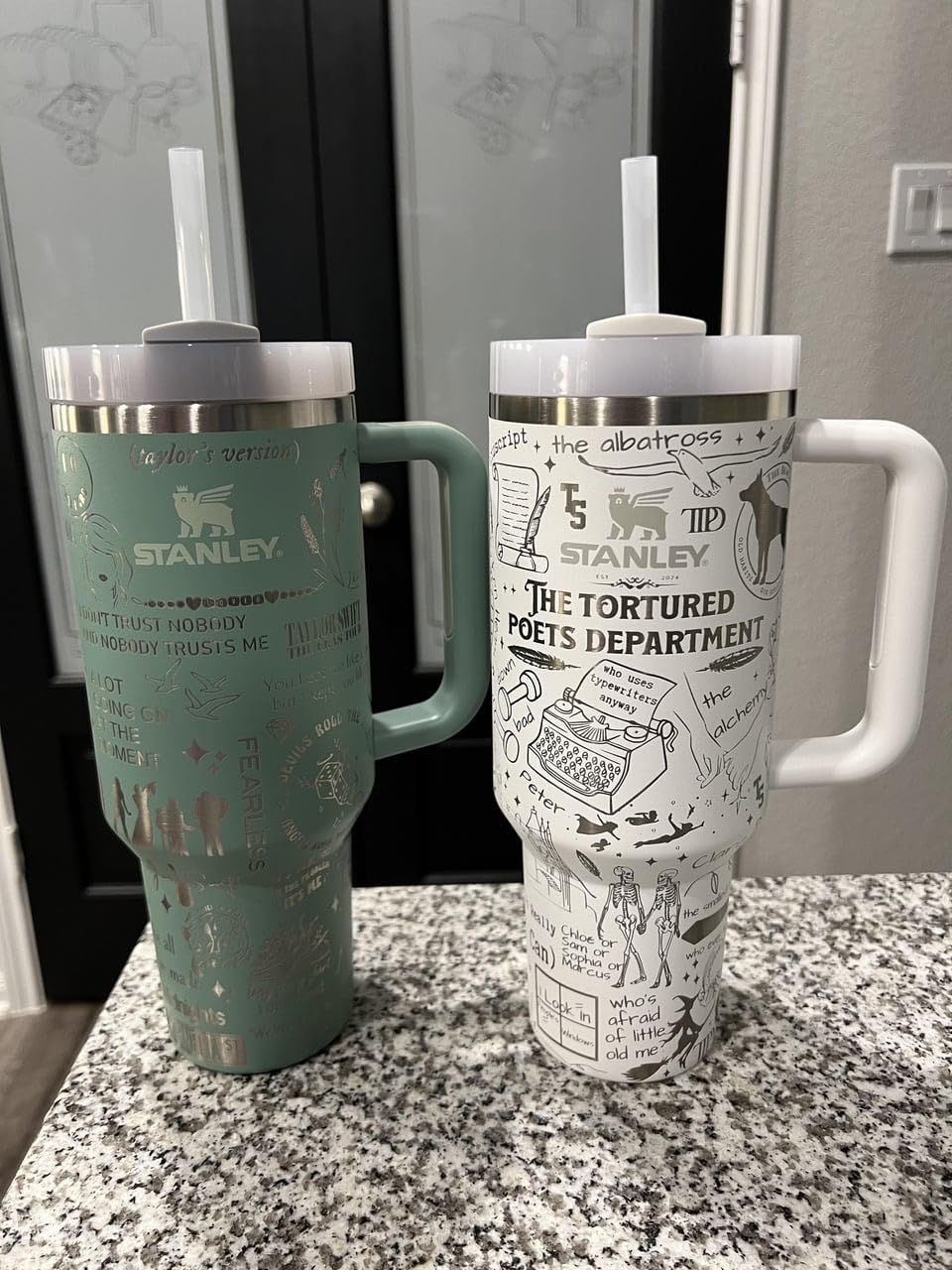 STANLEY Quencher H2.0 FlowState Stainless Steel Tumbler 40 oz | Lichen customer photo 1