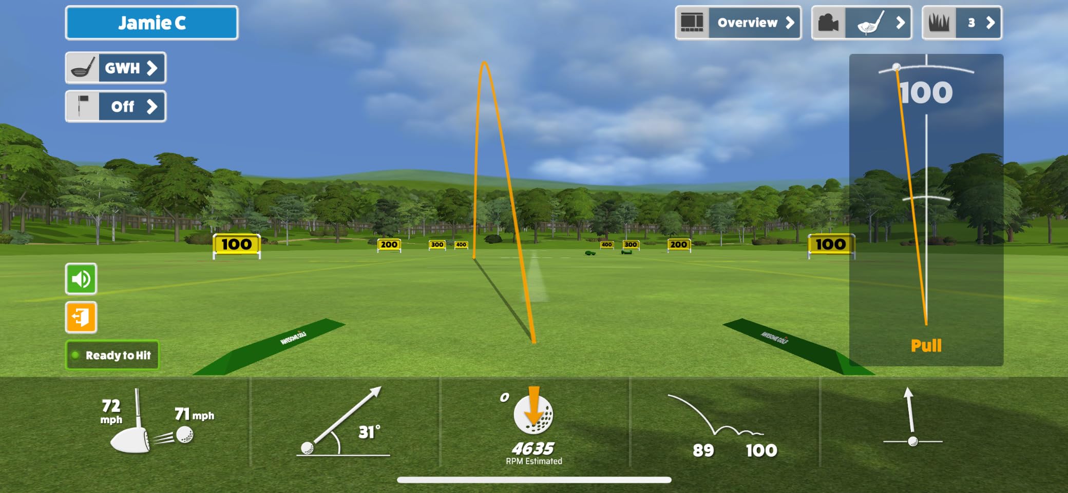 Rapsodo MLM2PRO Launch Monitor Golf Simulator | Swing Trainer & Shot Tracker for Home & Driving Range | Golf Training Aid (3 ProV1 Balls) customer photo 2