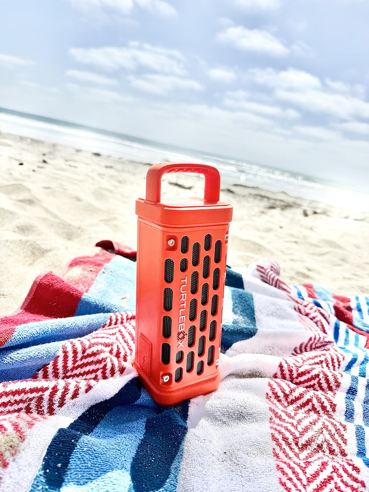 Turtlebox Ranger, Ultra-Portable Bluetooth Speaker, IP-67 Waterproof, 105dB, 12hr+ Battery, Rugged Outdoor Build customer photo 1