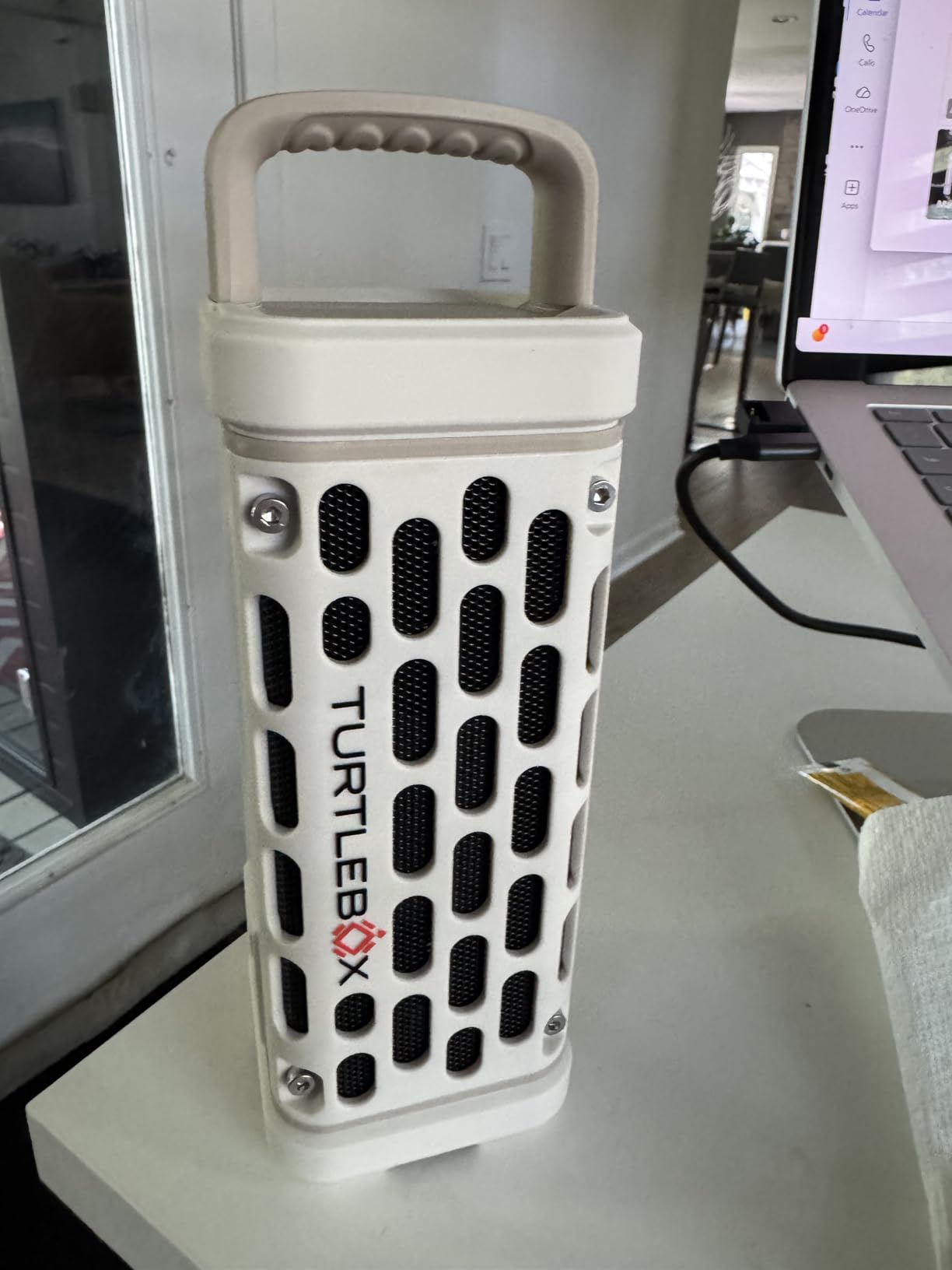 Turtlebox Ranger, Ultra-Portable Bluetooth Speaker, IP-67 Waterproof, 105dB, 12hr+ Battery, Rugged Outdoor Build customer photo 2