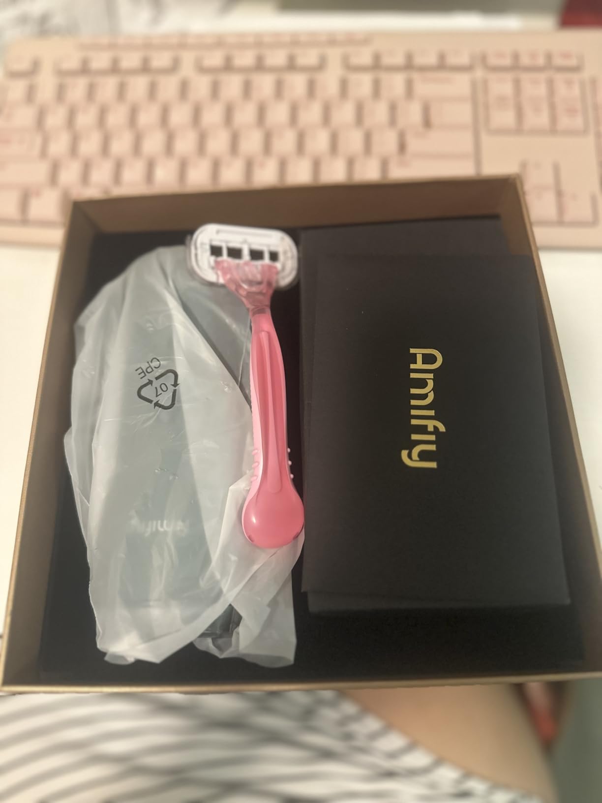 Ice Cooling IPL Home Use Hair Removal Device, Laser Hair Removal Machine Painless Epilator for Women Men, 3 Energy Levels & 2 Modes, Face Body Use with Razor & Glasses customer photo 2
