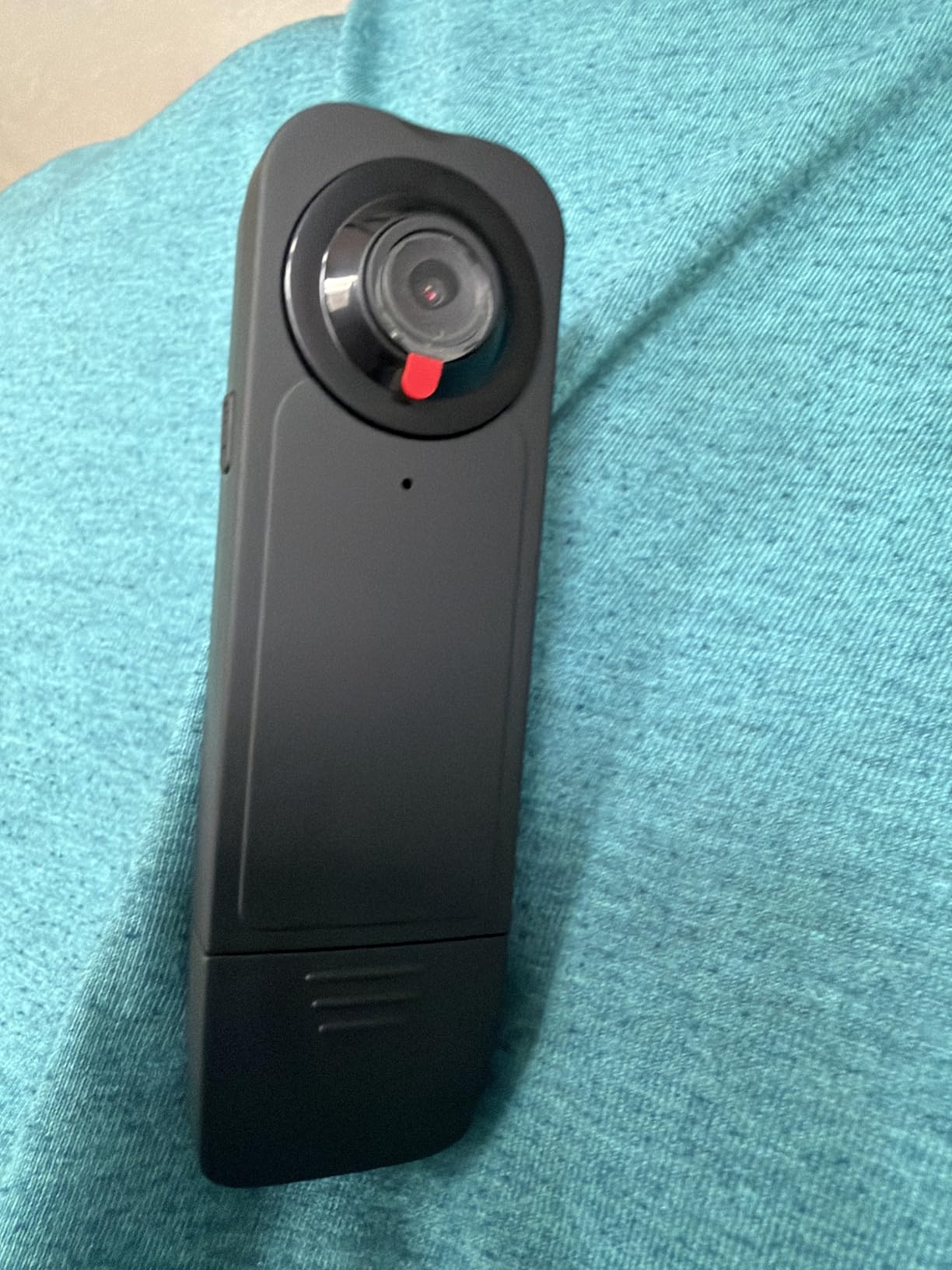 Mini Body Camera with Audio & Video Recording - Small POV Cam 1080P with 64G Card - Wearable Personal Portable Cameras Recorder DV - Night Version Camcorder for Security Work Records Guard Traveling customer photo 2
