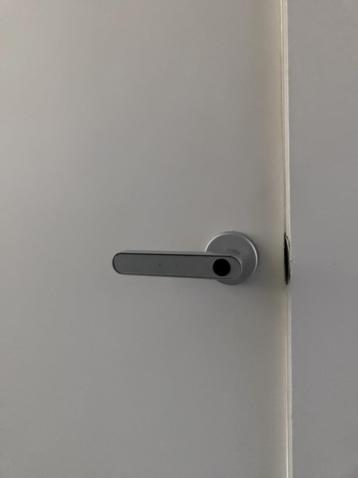Fingerprint Door Lock Biometric Door Knob with Keypad Keyless Entry, Door Locks for Bedrooms, Home Hotel Office Apartment Black customer photo 2