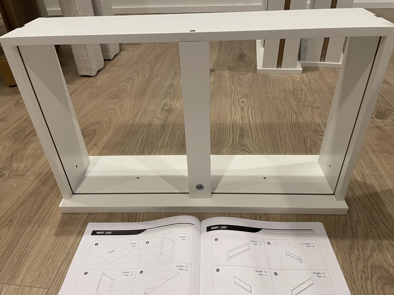 Huuger Paint Night Stand with Charger Station and USB-C Port, 3 Drawer Nightstands Set of 2, Larger Wider Bedside Table, Modern End Table, for Bedroom, White Nightstand customer photo 2