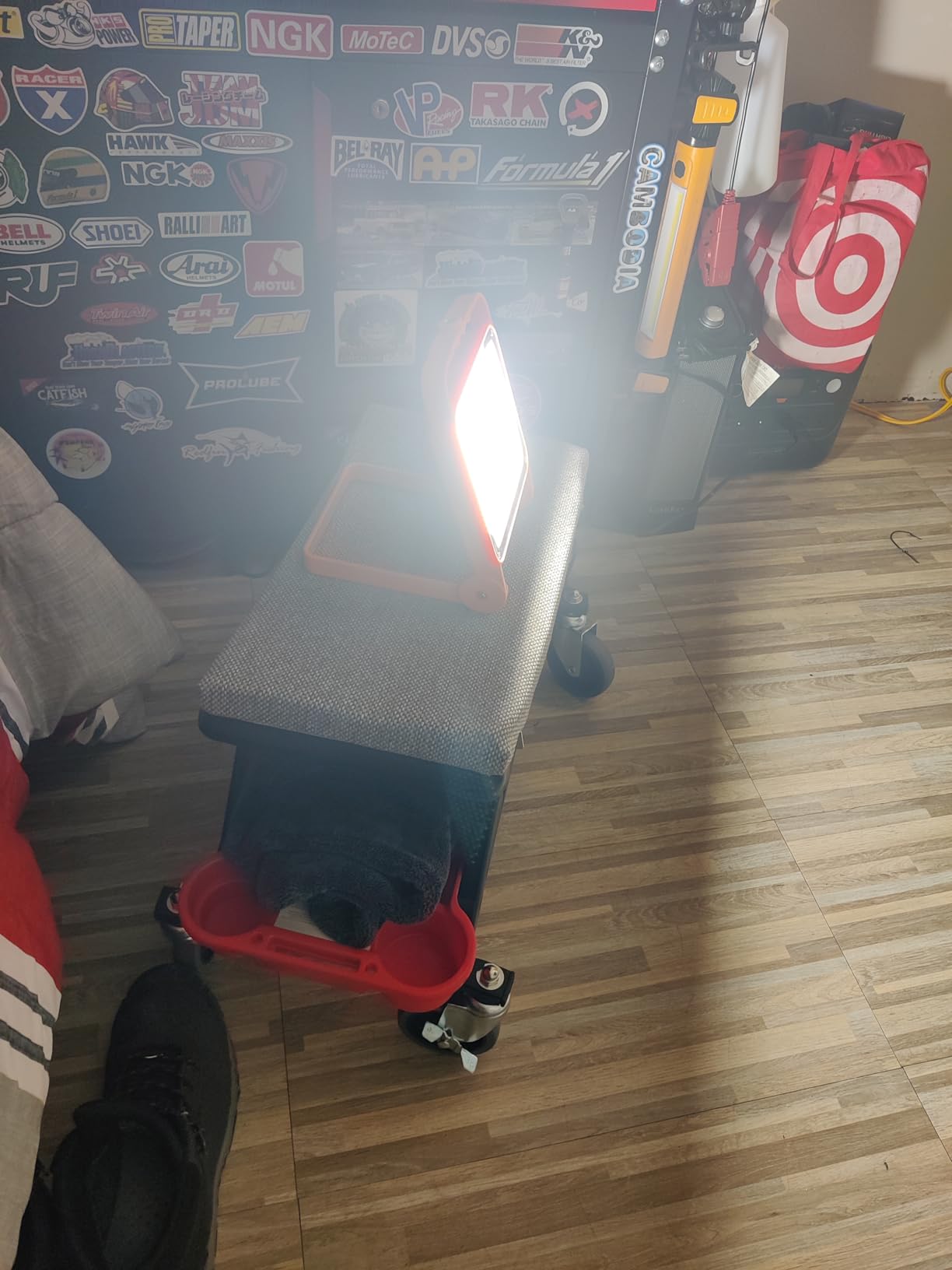 2-Pack 50W Super Bright LED Work Light - 8,000LM (500W Equivalent), IP65 Waterproof, 10ft Heavy Duty Cord, 5000K Daylight, Adjustable Flood Lights for Workshop, Garage, Construction Site customer photo 2
