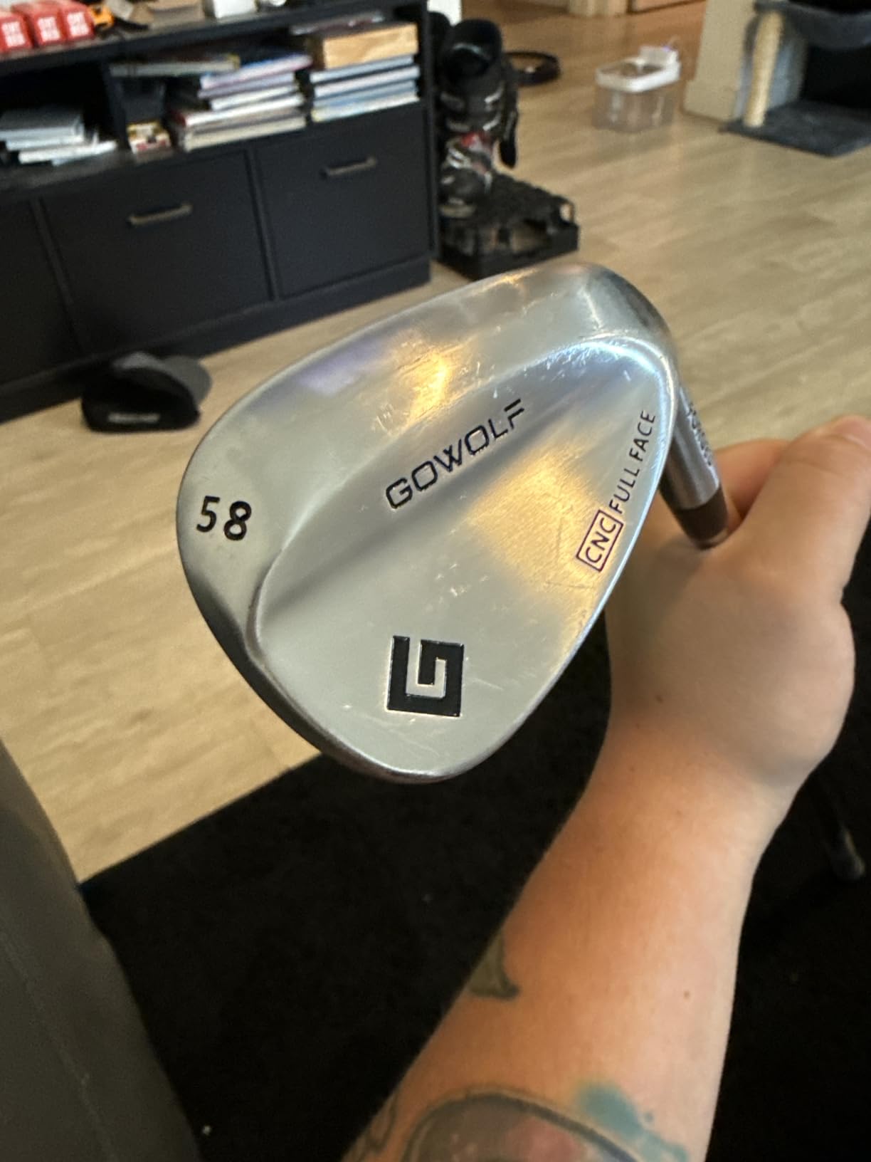 Gowolf Forged Golf Wedges 50/52/54/56/58/60/69 Degree Single or Sets for Men, Right Hand Premium Full Face Gap Wedge Sand Wedge Lob Wedge Golf Club customer photo 1