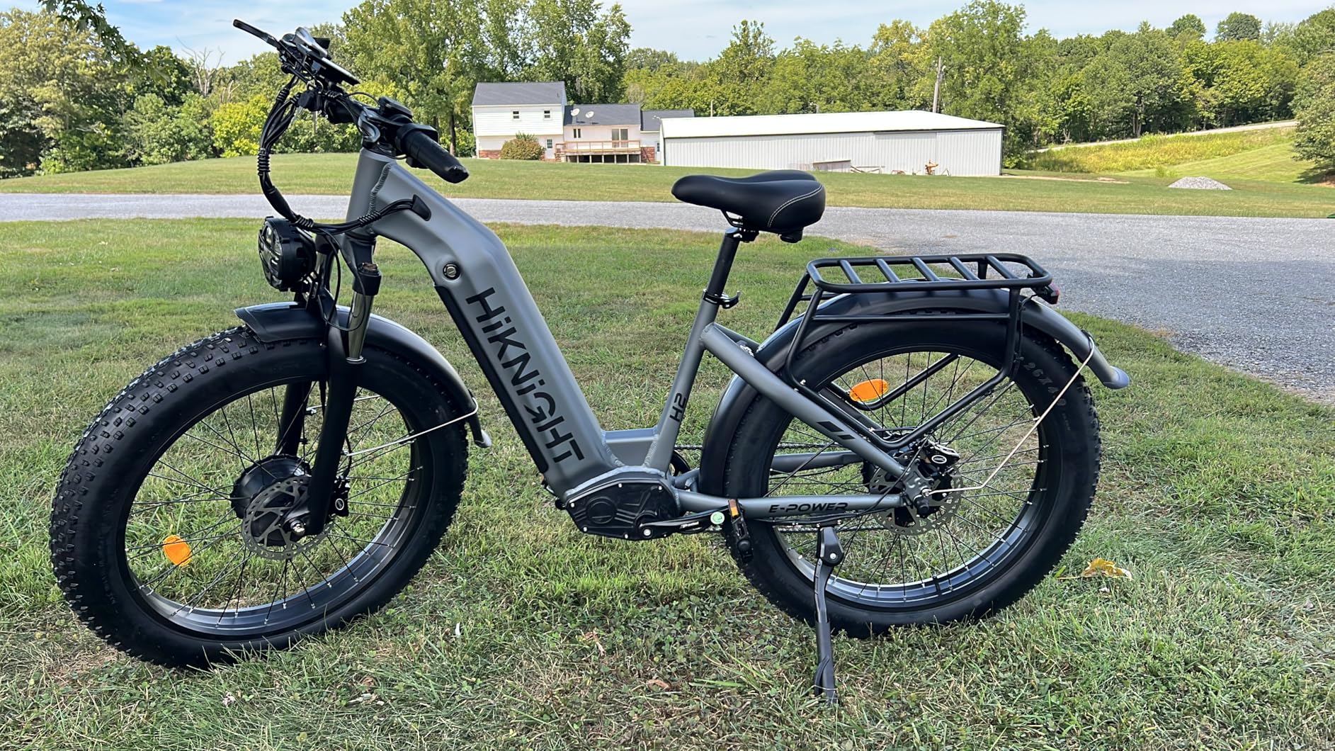 Dual Motor Electric Bike for Adults, 3000W Peak 52V 20AH Battery E Bike 26