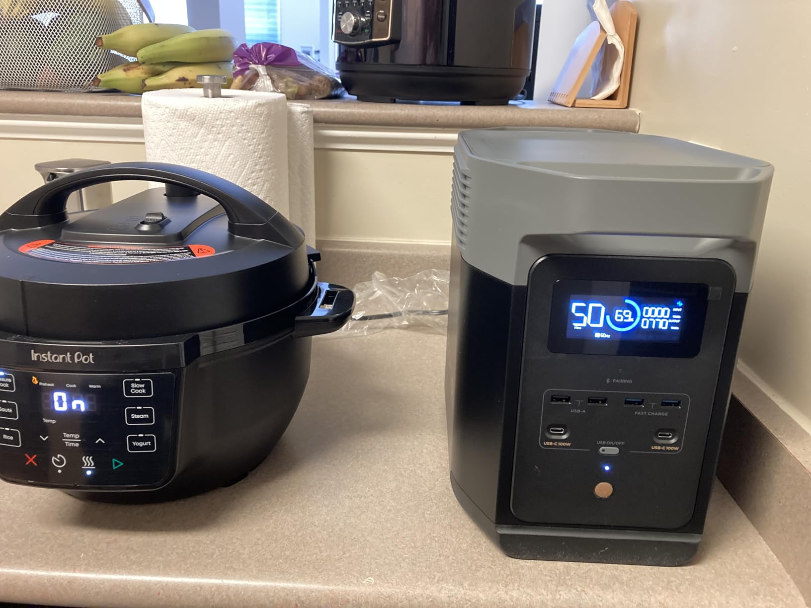 Instant Pot 4QT RIO Mini 7-in-1 Multi-Cooker, Pressure Cooker, Slow cook, Sauté, Steam, Rice Maker, Yogurt, & Warmer, Sea Salt customer photo 1