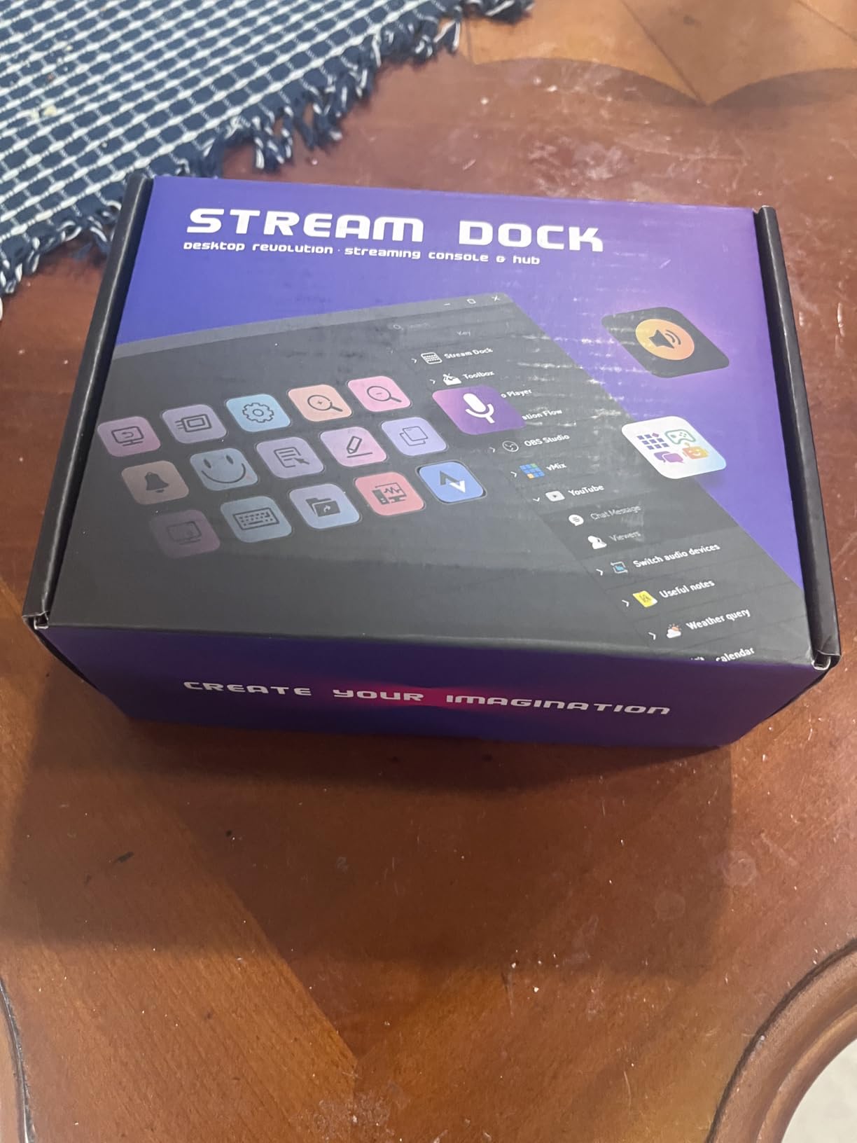 Macro Keypad, Stream Controller Deck Gaming Streaming Shortcut Keyboard, 18 Programmable Keys Customizable Visual AI Pad USB Soundboard for OBS, YouTube, Desk Office Setup, Laptop, PC, Mac customer photo 2