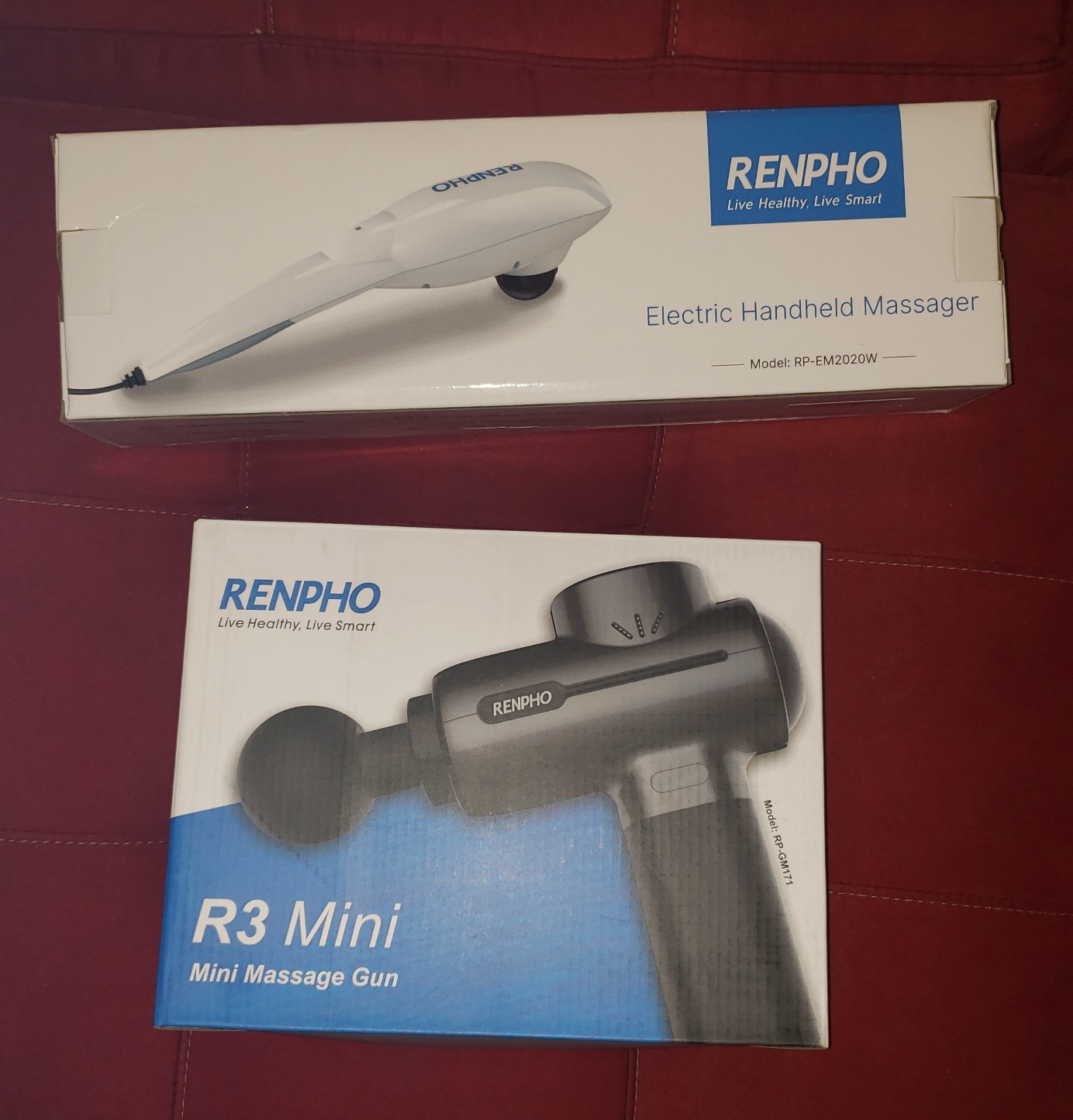 RENPHO Active Thermacool 2 Massage Gun with Heat and Cold, [2026 Upgraded] Handheld Percussion Deep Tissue Neck Back Muscle Massager, FSA Approved Gift for Men Women Athletes HSA customer photo 2