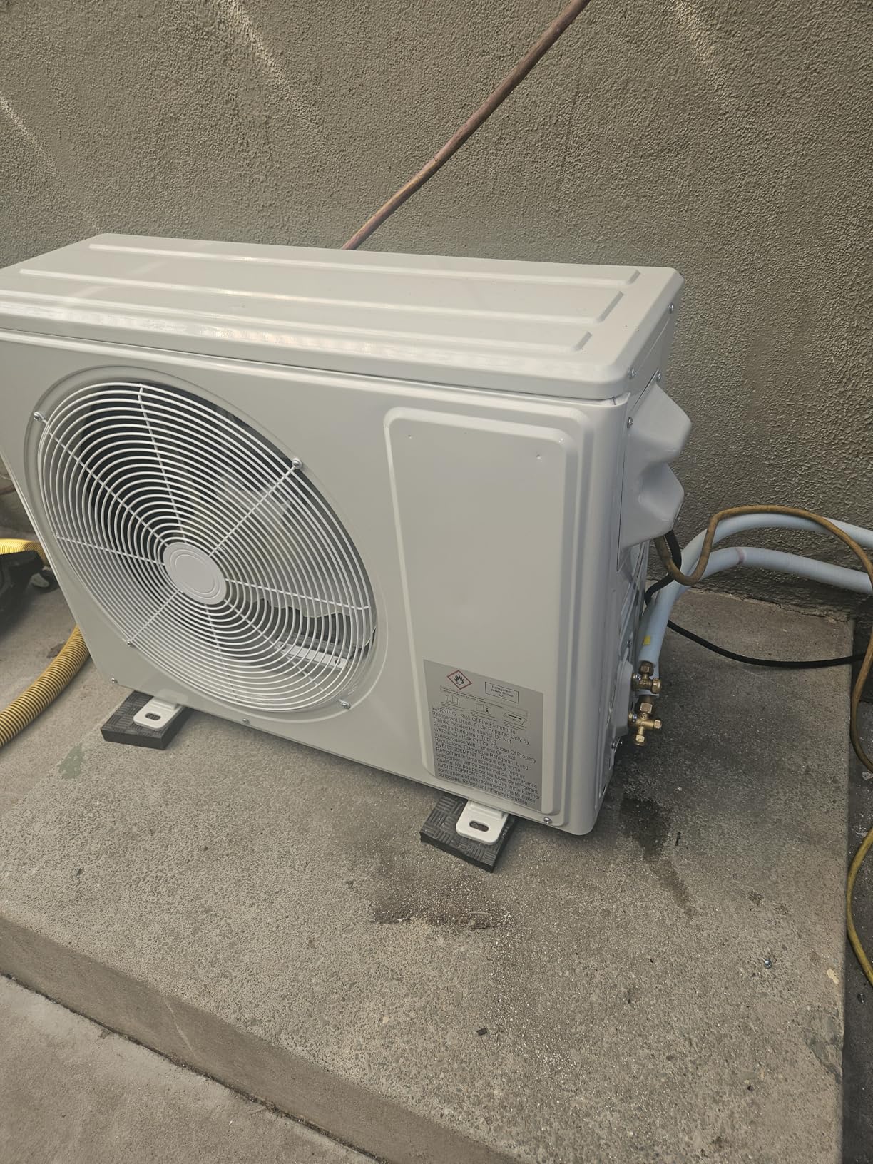 18000BTU Mini Split Air Conditioner Heat Pump, 19 SEER2 Inverter Compressor AC Unit Cools Rooms up to 1250 Sq. Ft, 230V Ductless Split AC with Pre-Charged Condenser & Installation Kit customer photo 1