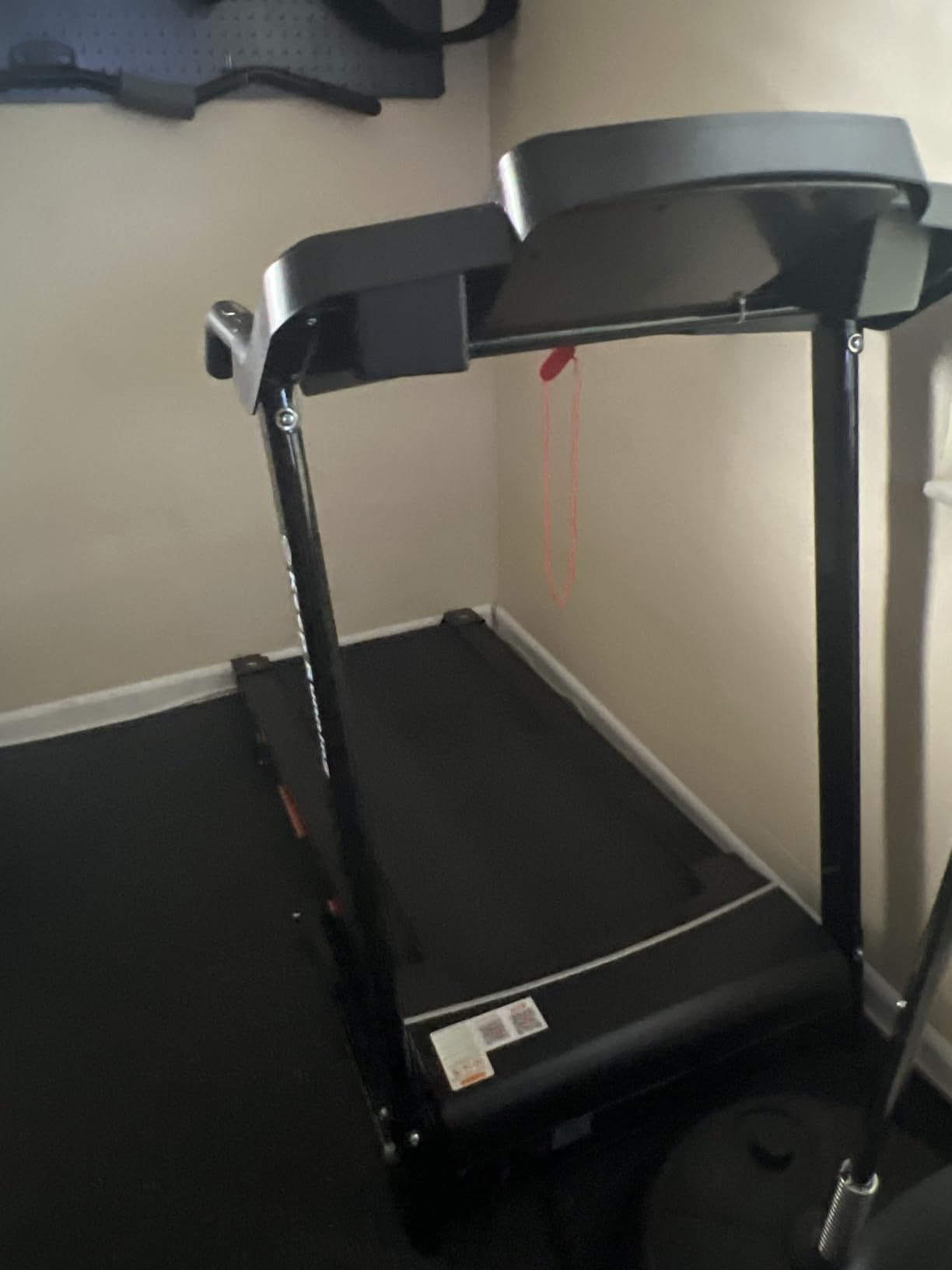 FYC Folding Treadmill for Home - Portable Walking Treadmill with Incline, Handles & App, Dual Shock Absorption, Bluetooth Speakers, 330lbs Capacity, Easy Fold Design customer photo 1