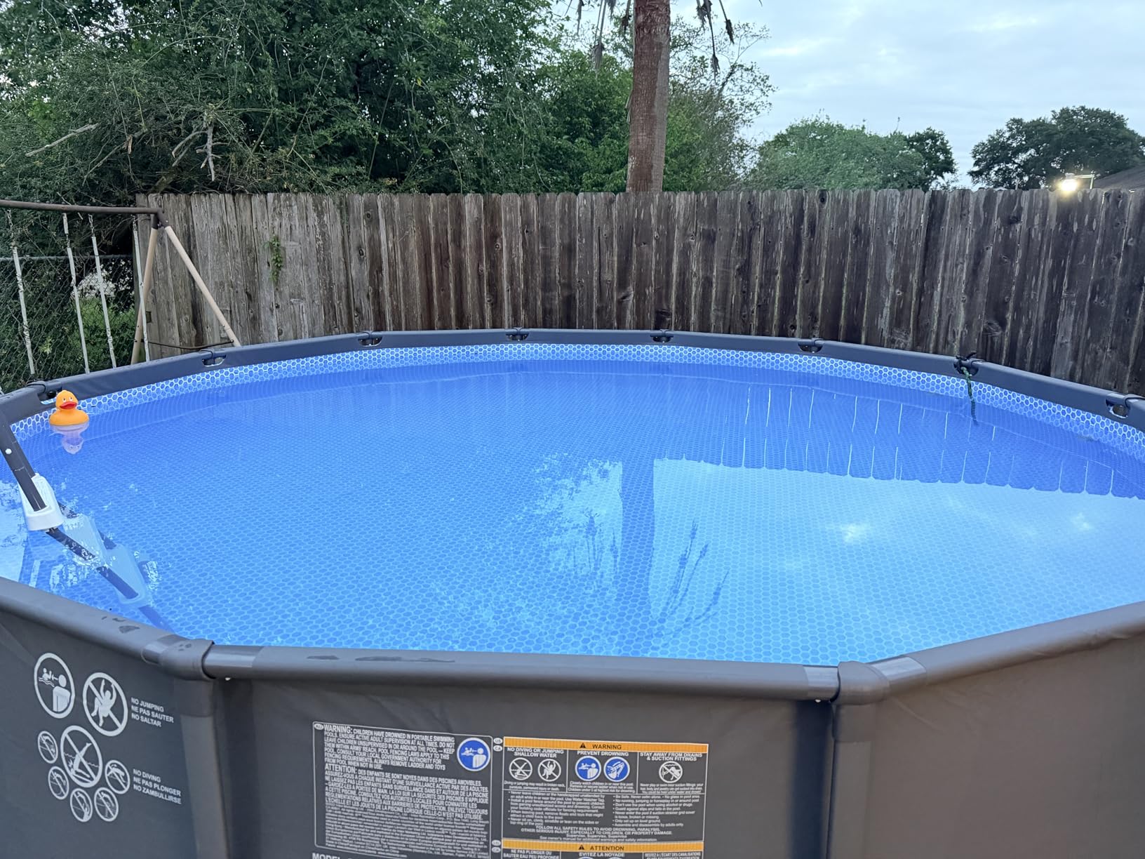 INTEX 26317MZ 15ft x 48in Ultra XTR Frame Deluxe Above Ground Swimming Pool Set with 1500 GPH Sand Filter Pump, Removable Ladder, Ground Cloth, Pool Cover, SuperTough, Puncture and Rust Resistant customer photo 2