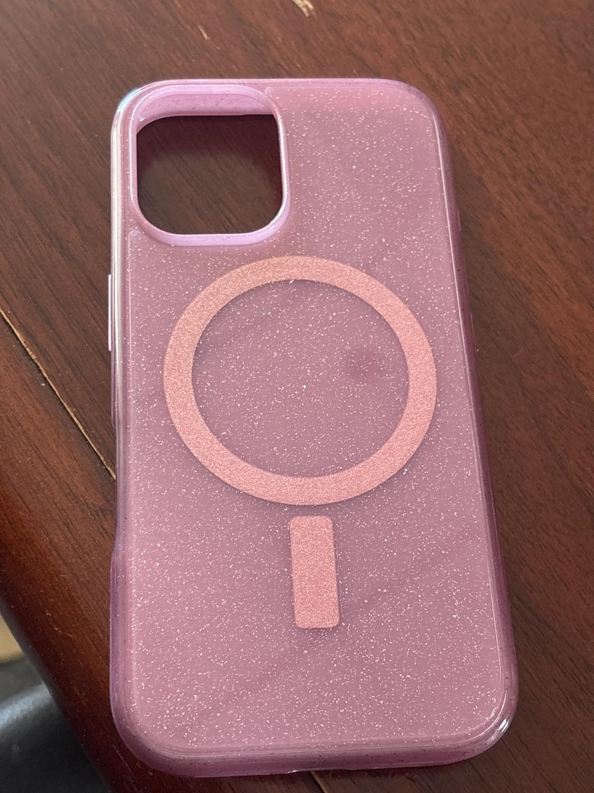 OtterBox iPhone 16 - Symmetry MagSafe Case - Ultra-Slim - Raised Edges Protect Camera & Screen - Non-Retail Packaging - Stardust customer photo 1