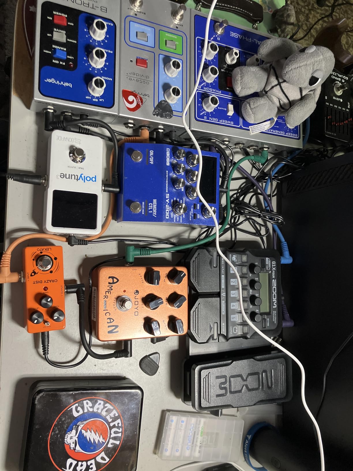 LEKATO Distortion Pedal, Mini Distortion Effect Pedal for Electric Guitar with Two Mode, Analog Guitar Pedal Distortion, Truebypass, DC 9V customer photo 1