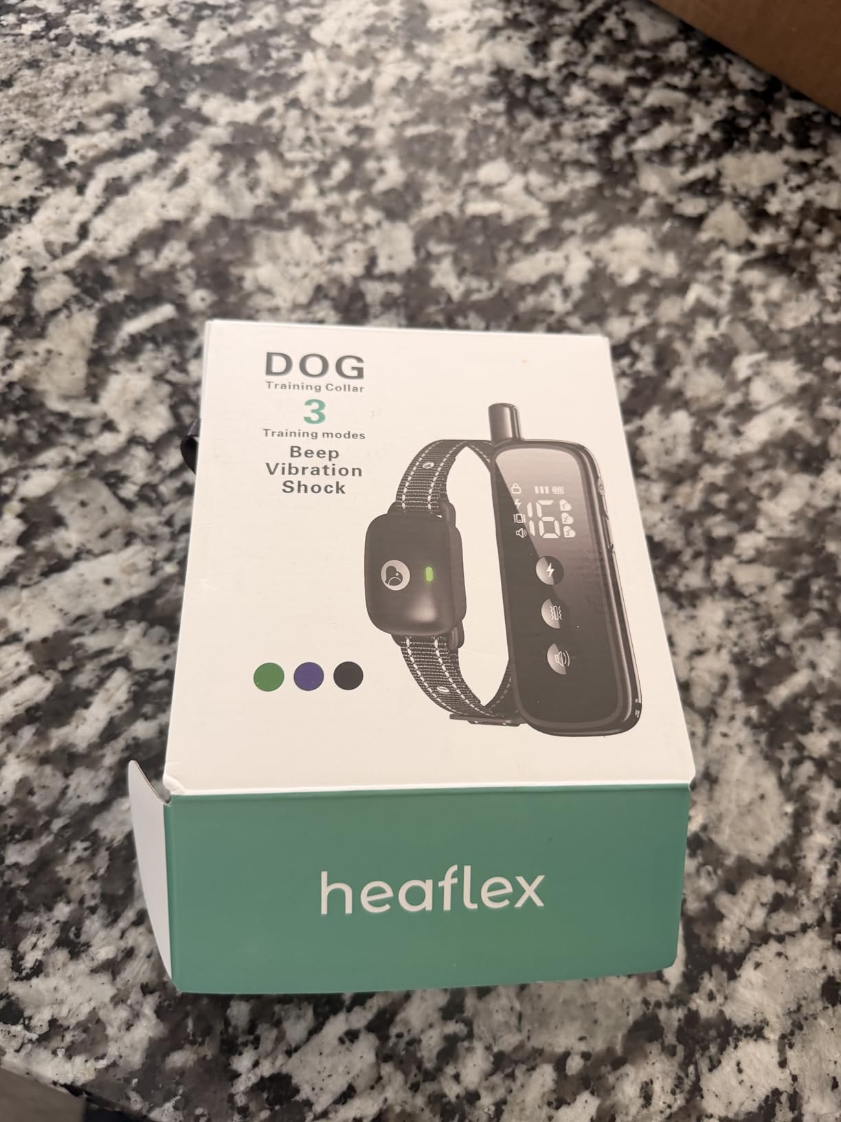 Dog Shock Collar - 2600FT Dog Training Collar with Remote, 3 Modes(Beep/Vibration/Shock), Security Lock, IP68 Waterproof Rechargeable E-Collar for 10-120lbs All Breeds (Purple) customer photo 2
