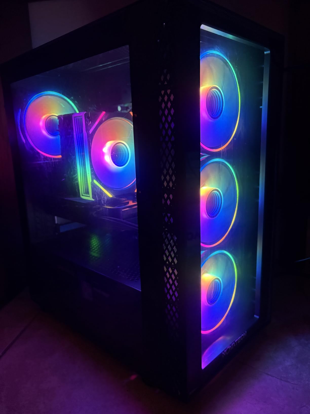 NOVATECH Titan Pro - Prebuilt Gaming PC Desktop Computer - RTX 5060 - Ryzen 5-4.2GHz - 1TB M.2 SSD - 16GB RAM WiFi/BT, Win 11 - Gaming Computer Tower - Pre Built PC Gaming - 1 Year Warranty customer photo 2