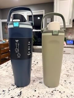 Owala FreeSip Sway Insulated Stainless Steel Water Bottle with Two-Way Spout, Built-In Straw and Bucket Handle, Made for Travel, School, and Sports, 40oz, BPA Free, Leak Proof, Foggy Tide customer photo 2