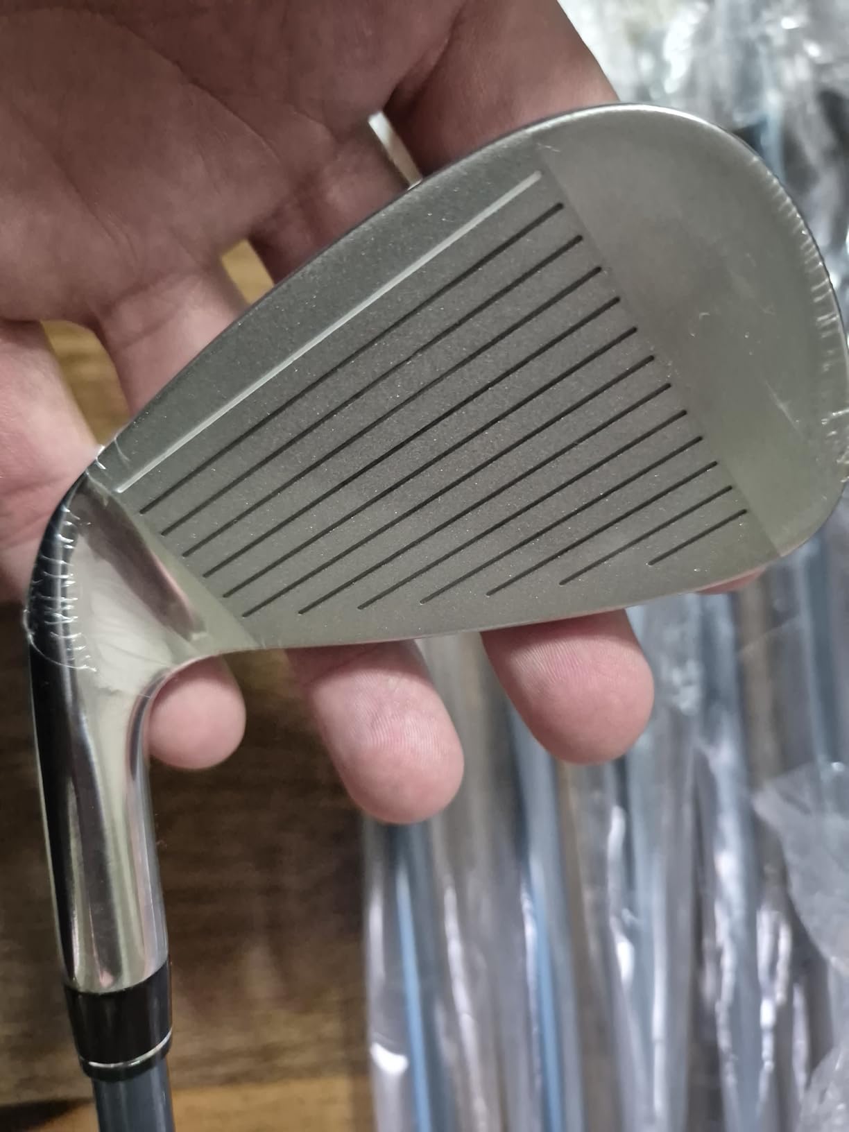PGM 7 Piece Men's Golf Iron Set for Right Handed, Forgiving Design with Precision Balanced Shaft and Easy Control Grip - Irons 5 to 9, PW, SW customer photo 2