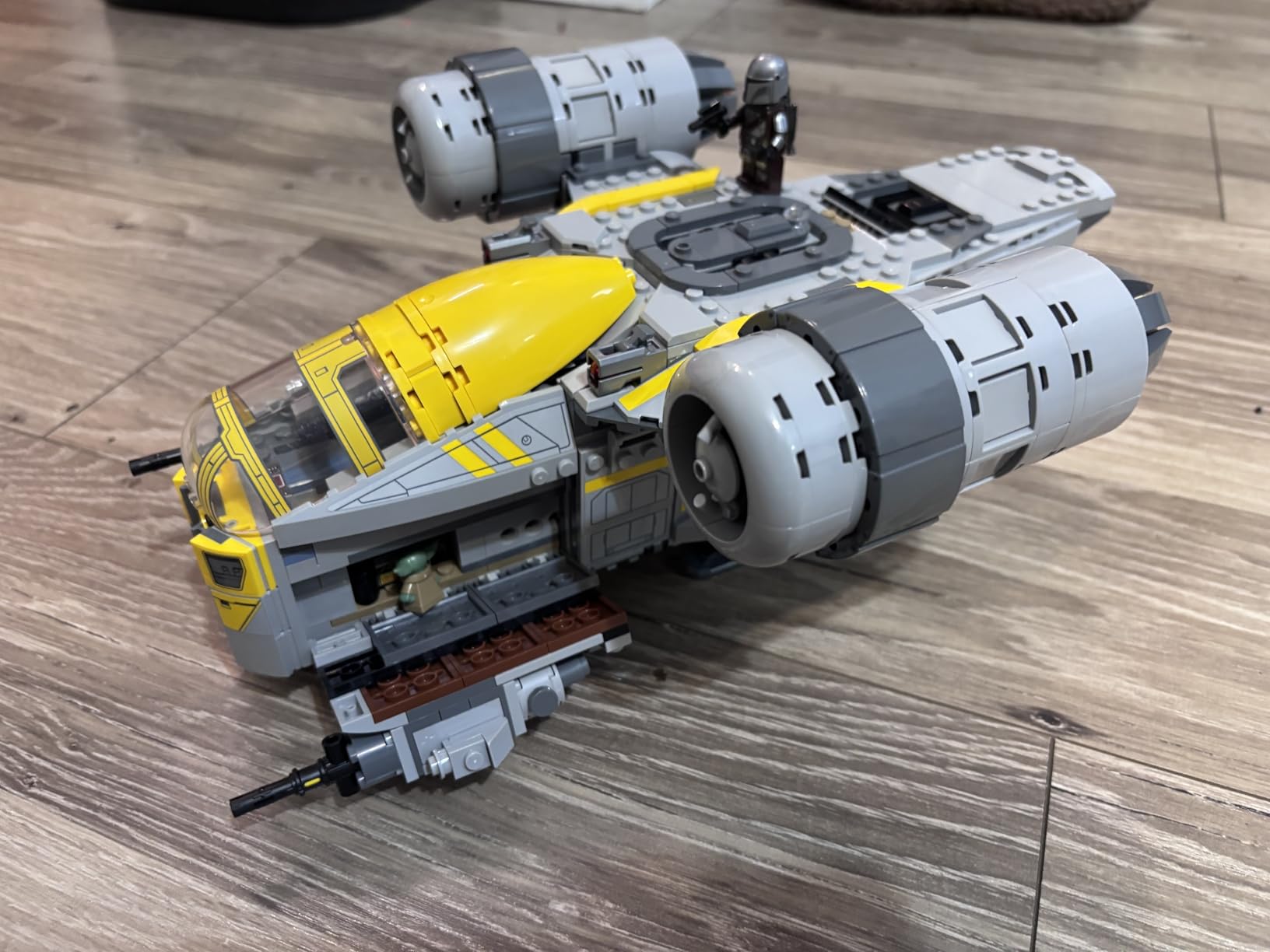 LEGO Star Wars: The Mandalorian and Grogu The Razor Crest Building Toy - Build and Display Set for Boys & Girls, Ages 10+ - Star Wars Gifts for Birthdays & Fans - 75447 customer photo 1