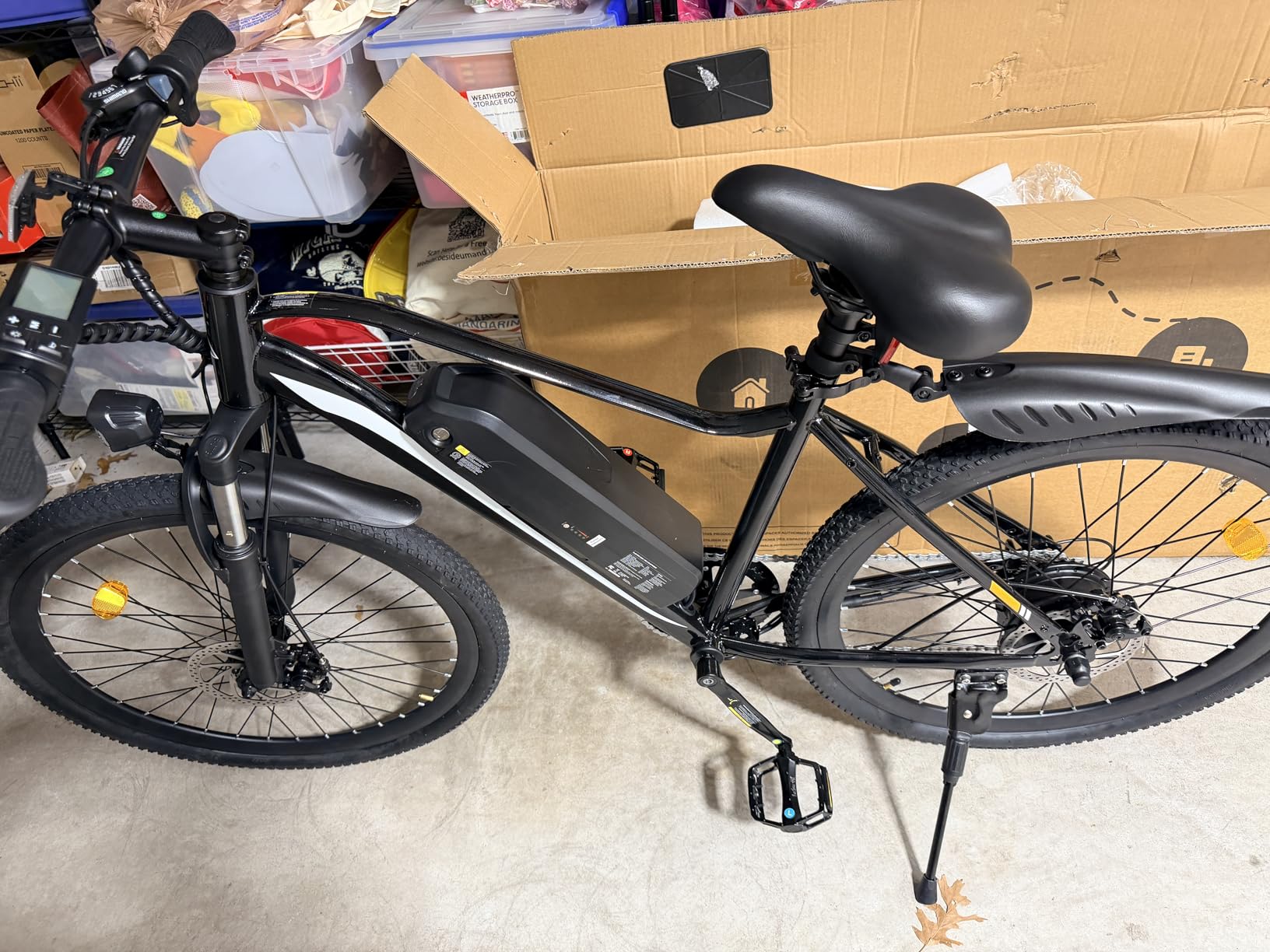 Electric Bike - Electric Bike for Adults, 1500W / 1000W / 750W Peak Motor, Up to 80/75/55Miles, 20MPH EBike, 26'' Tires Lightweight E Bike for Commuting Mountain Road Sand customer photo 2