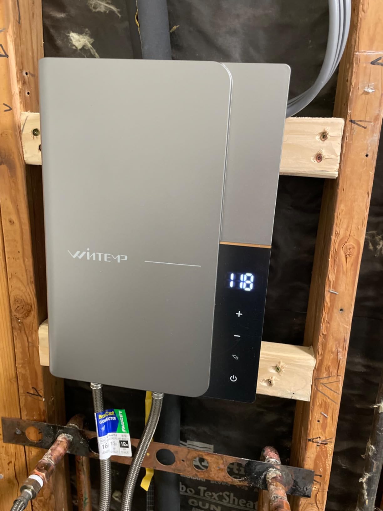 27kW 240V Tankless Water Heater Electric, Whole House, 6.3 GPM | Instant Endless Hot Water, ETL Certified, Whole House Use, Self-Modulating Energy Saving customer photo 1