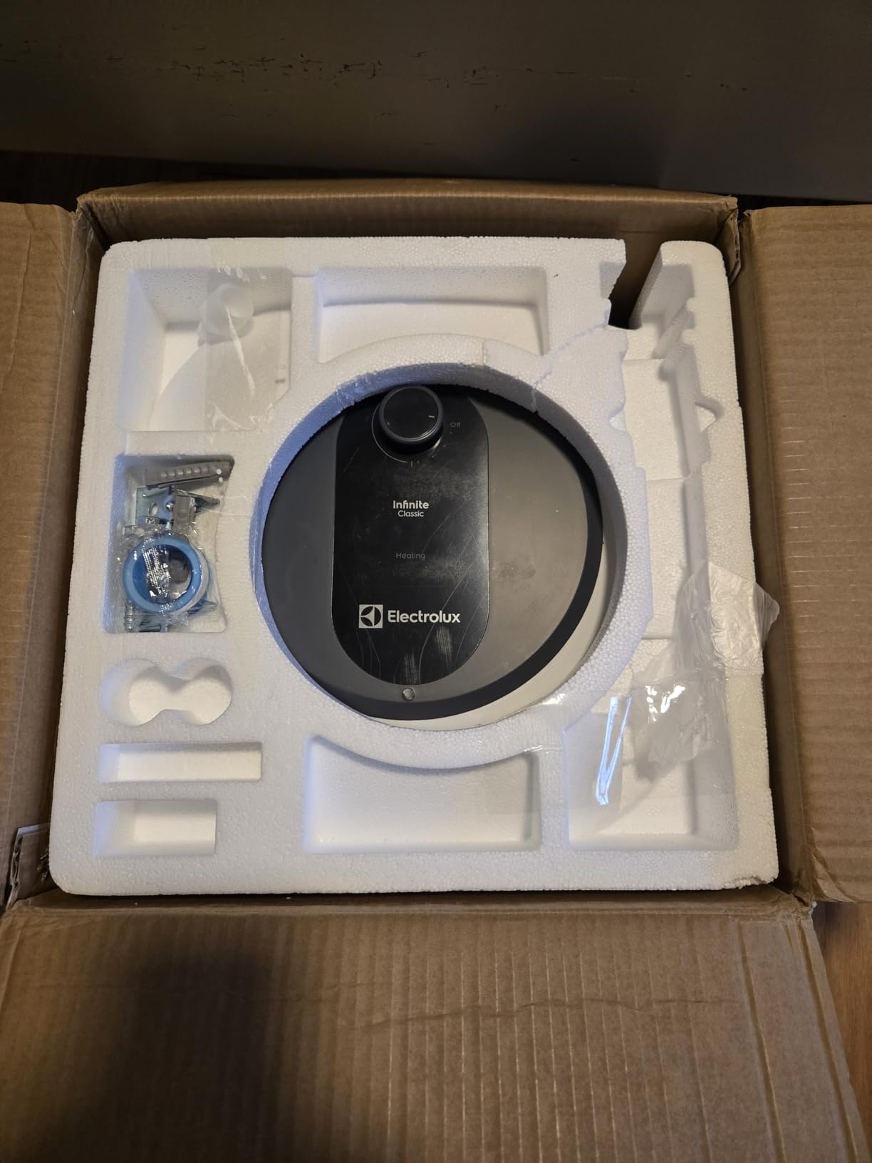 Under Sink Water Heater 1.5 Gallon, Electrolux Mini Tank Instant Hot Water Heater, Point of Use Electric Water Heater with Plug in Cord 120V for Kitchen, Bath, Garage, Office customer photo 1