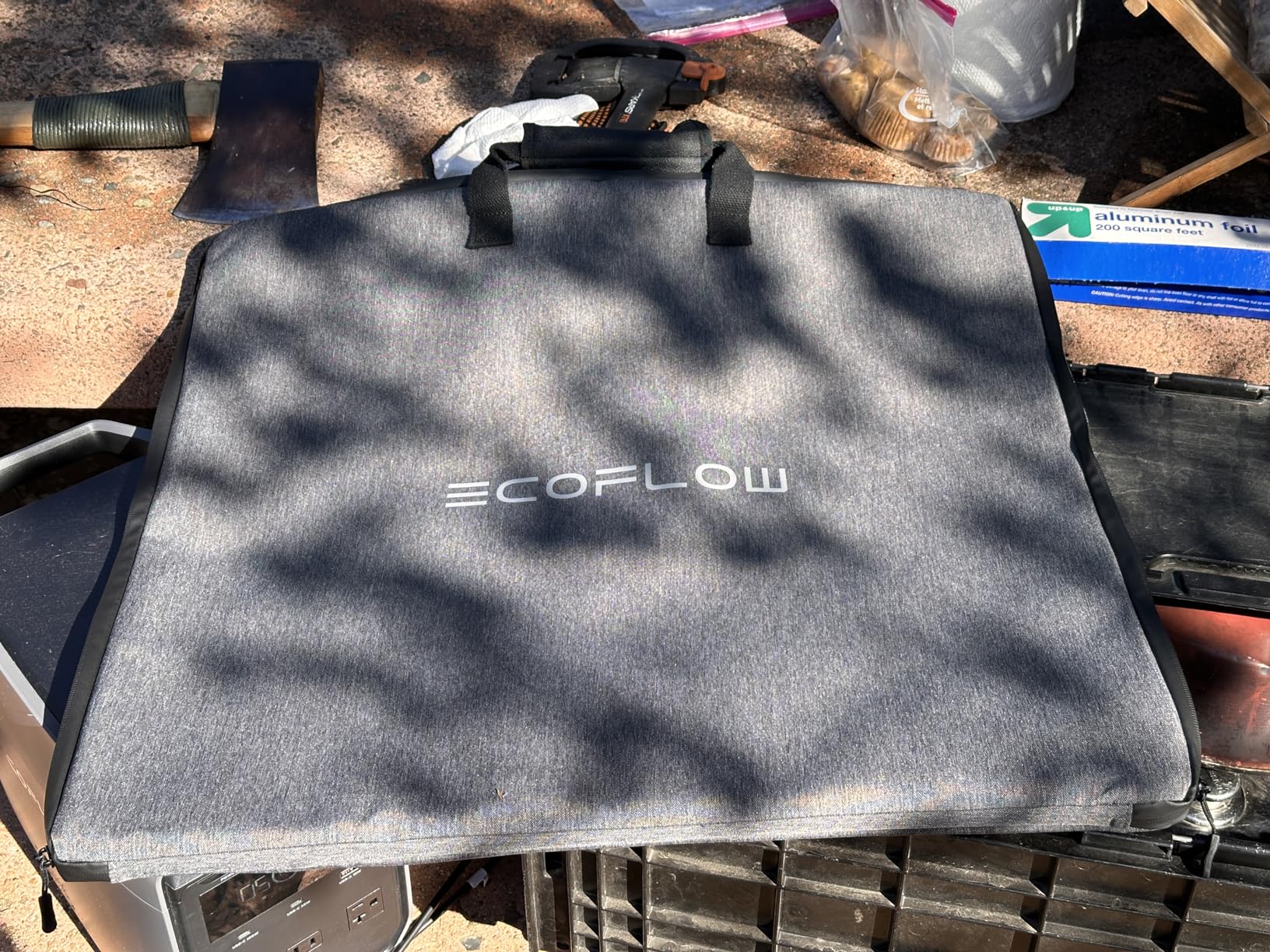 EF ECOFLOW Solar Generator DELTA 3 Classic with 220W Solar Panel, 1024Wh LiFePO4 Battery Portable Power Station, 1800W AC/100W USB-C Output customer photo 2