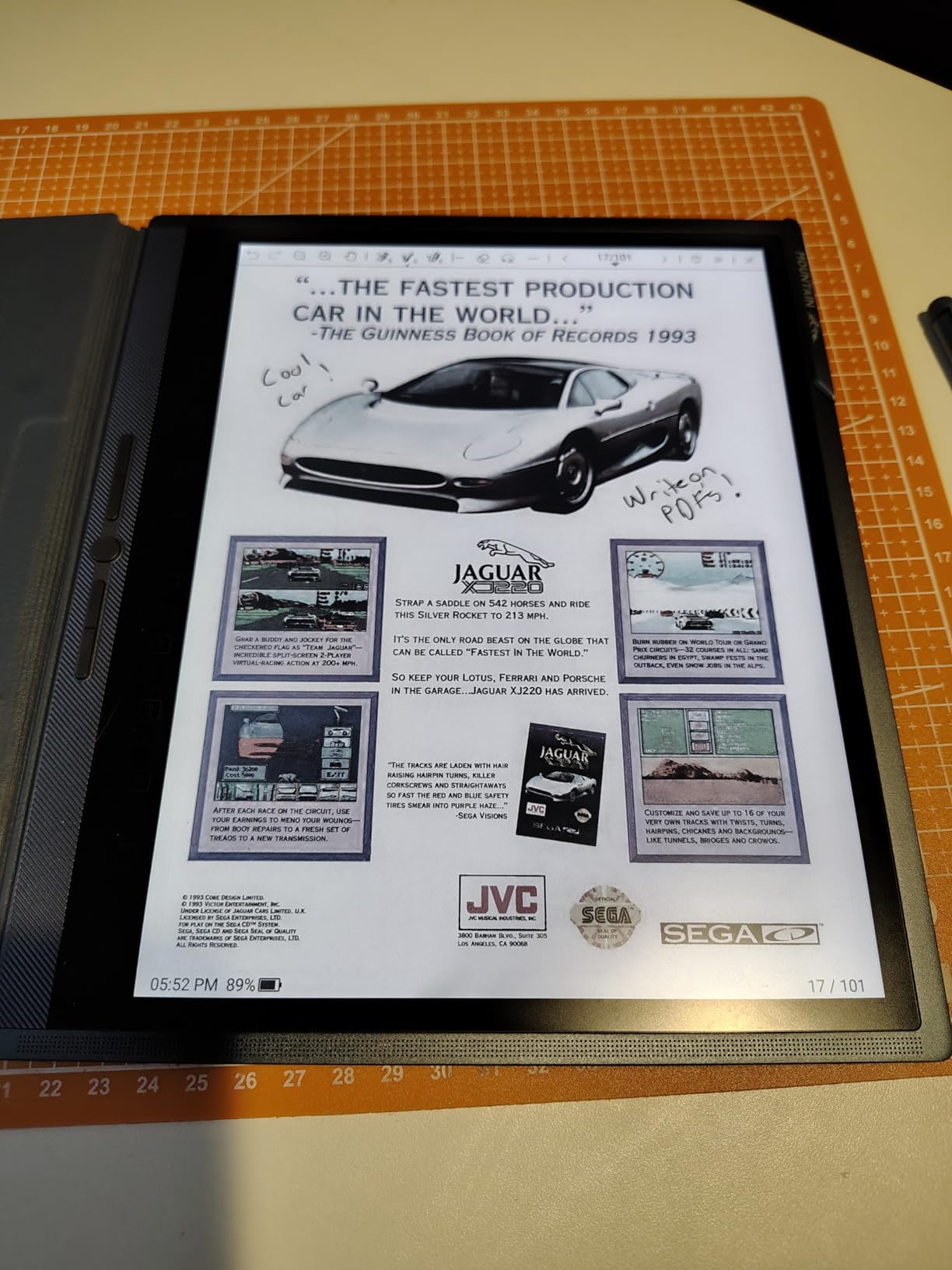 Penstar eNote Pro - The Clearest Color E-Ink Paper Tablet | 10.3