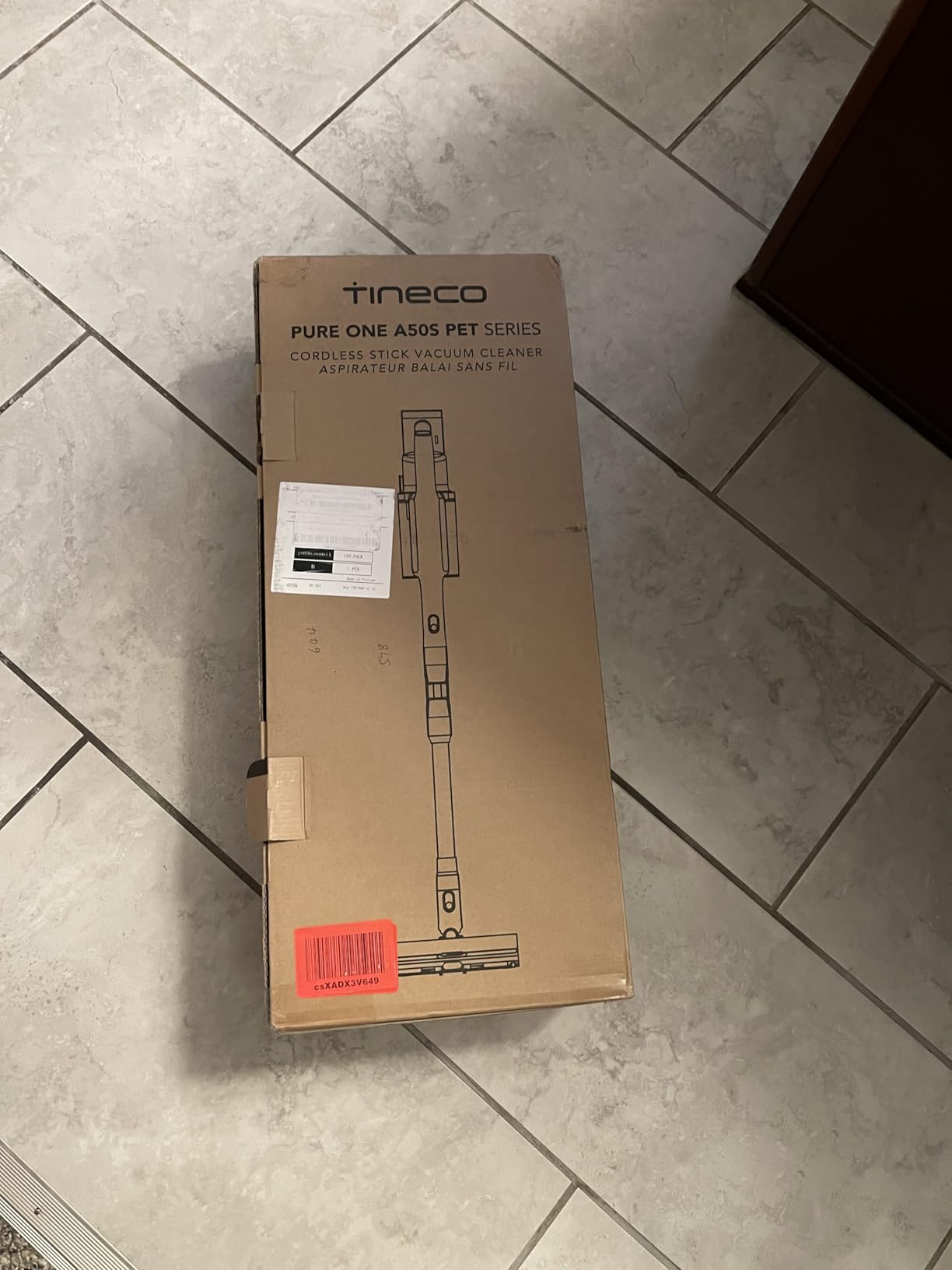 Pure One A50S Cordless Stick Vacuum Cleaner, 185W Suction, 1L Larger Dustbin, 3DSense Power Brush, PureCyclone Tech, Easily Tackles Large Debris customer photo 1