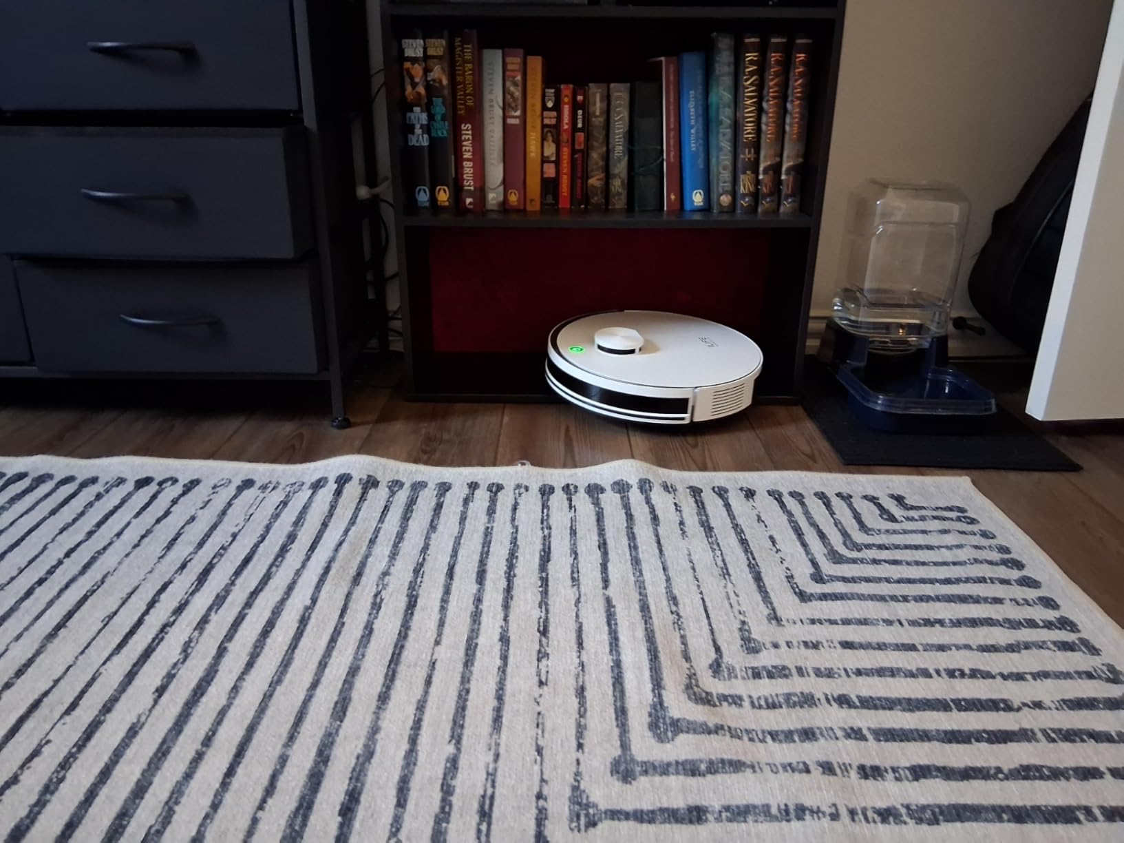 ILIFE A30s Robot Vacuum, 10000Pa Max Suction Robotic Vacuum Cleaner with LiDAR Navigation, Home Mapping, No-Go Zone, 150 Mins, 2.4G WiFi/App/Alexa/Remote Control, for Hard Floor Carpet and Pet Hair customer photo 1