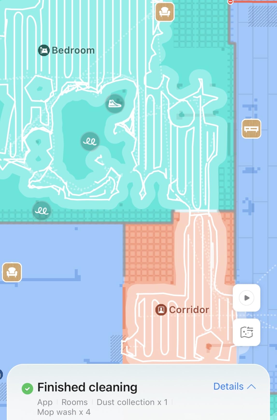 roborock Saros 20 Robot Vacuum and Mop, 36,000 Pa, 3.46 in Double-Layer Threshold, 3.14'' Ultra Slim, Zero-Tangle, 212°F Hot Water Wash, AI Powered Smart Cleaning for Carpet, 300+ Obstacle Avoidance customer photo 2