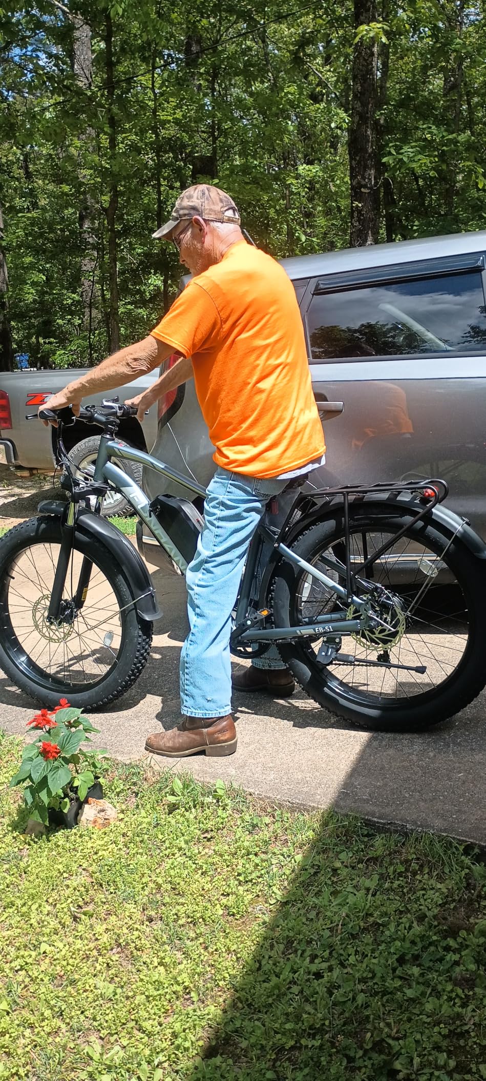 Funhang Electric Bike for Adults, 1000W Peak Ebike, 20MPH 60 Miles Electric Mountain Bike, 26