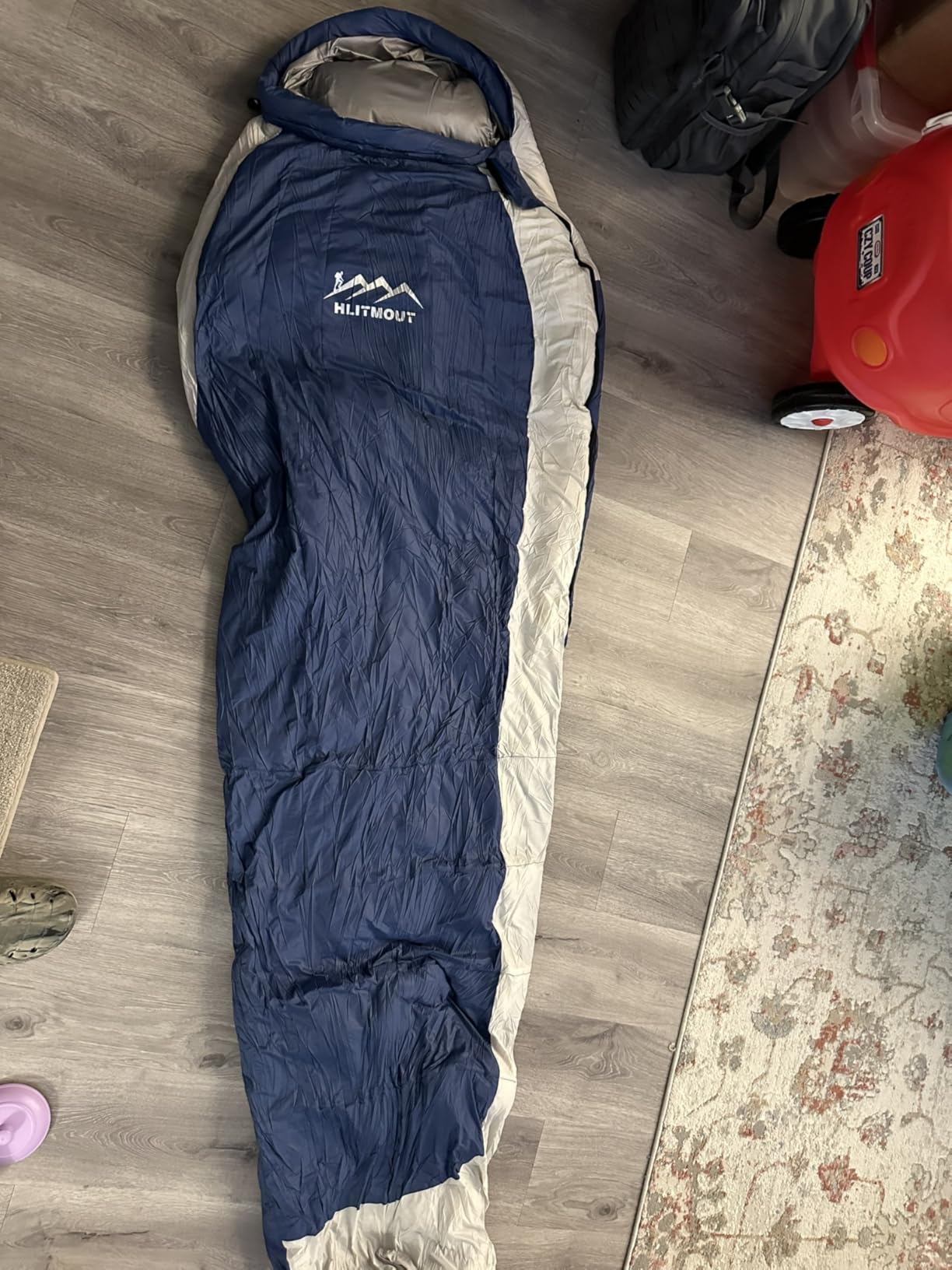 Down Sleeping Bag with Pillow, 0°F 20°F 32°F Regular and XL Compact Lightweight Sleeping Bag for Adults, Teens Backpacking, Camping and Hiking Outdoor customer photo 1
