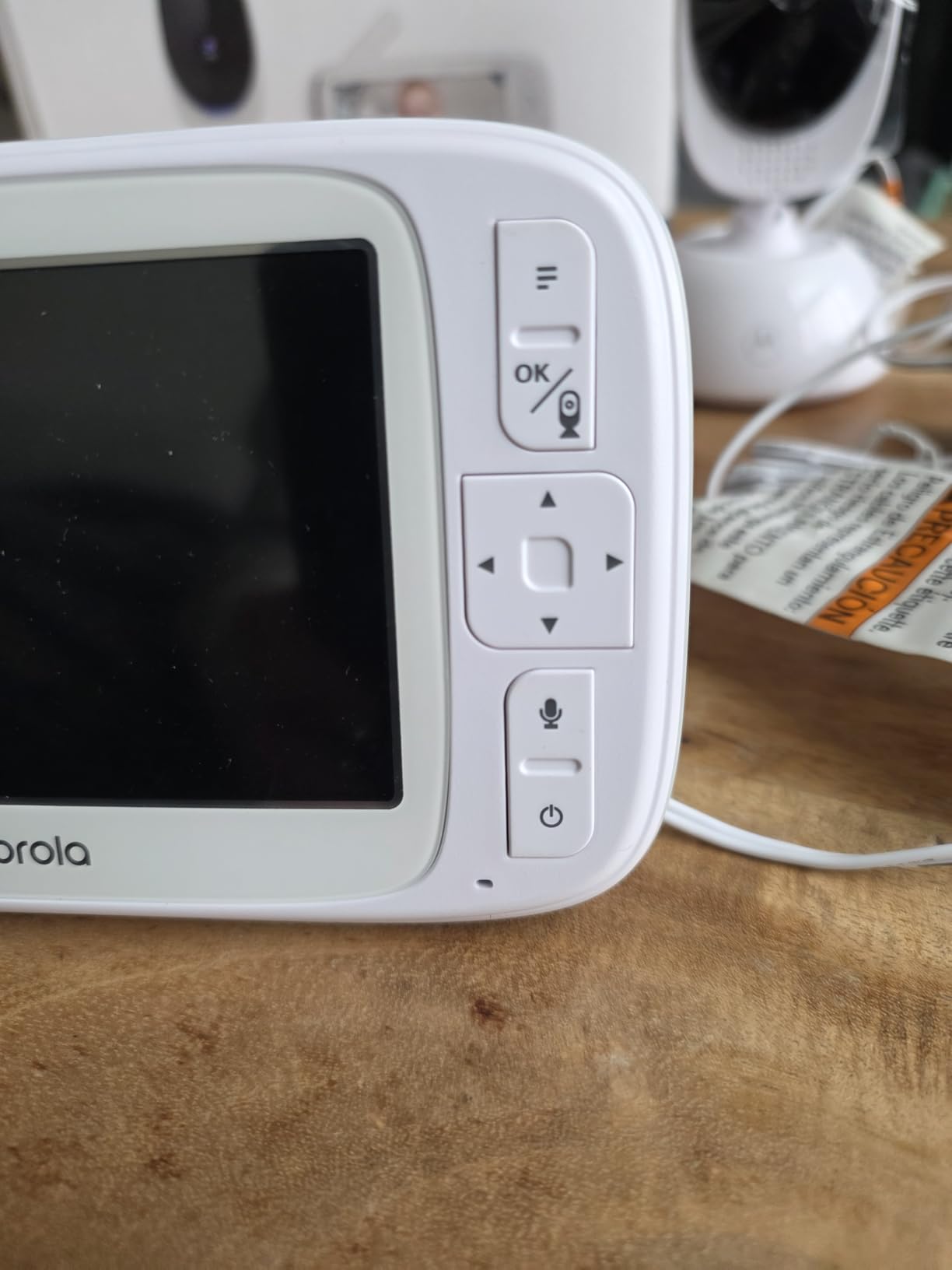 Motorola Nursery No WiFi Video Baby Monitor with Camera and Audio, 5