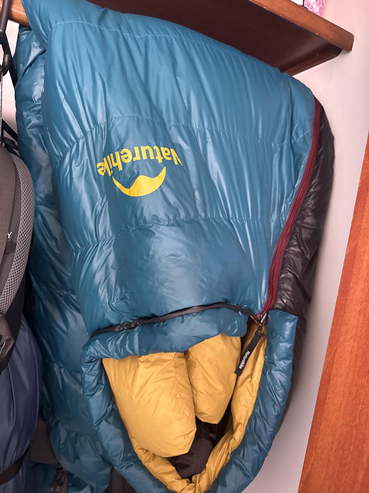 Naturehike 0 Degree RDS Down Mummy Sleeping Bag for Adults, 650 Fill Power, Cold Weather Backpacking Sleeping Bag for Camping, Hiking, -1℉ 18℉ 30℉, YKK Zipper customer photo 1