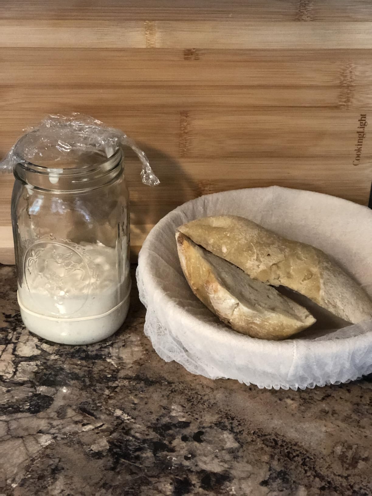 Pre-Seasoned Cast Iron Dutch Oven for Bread Baking - incl. Sourdough Bread-Baking Supplies like Proofing Basket, 2-in-1 Dutch Oven Pot with Skillet Lid and Dual Handles, Sour Dough Tools, Lame, 5QT customer photo 2