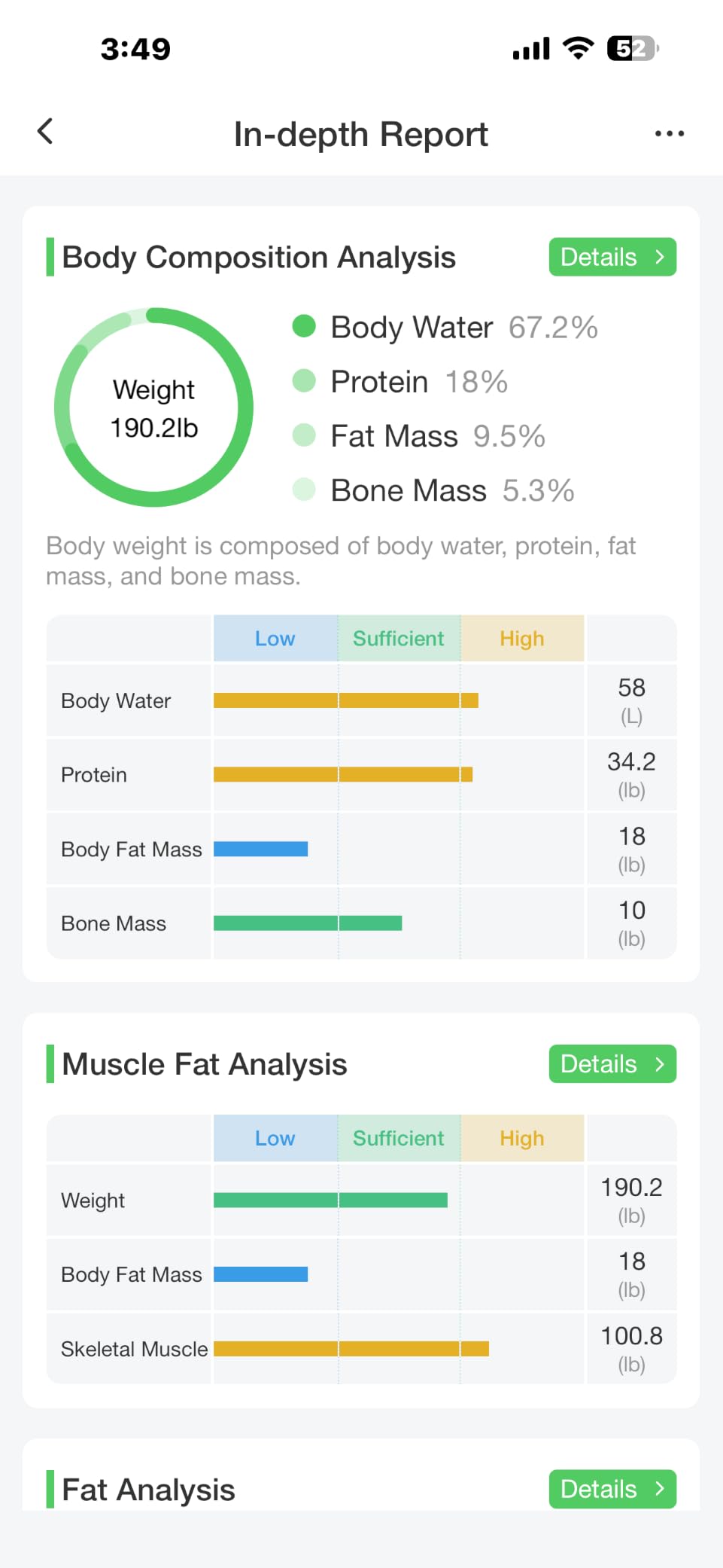Arboleaf Smart Scale for Body Weight, 8-Electrode Dual-Frequency BIA Digital Bathroom Scale, 7-in-1 Display for BMI, Body Fat & Muscle Mass, 50+ Metrics in App, Body Composition Analyzer customer photo 2