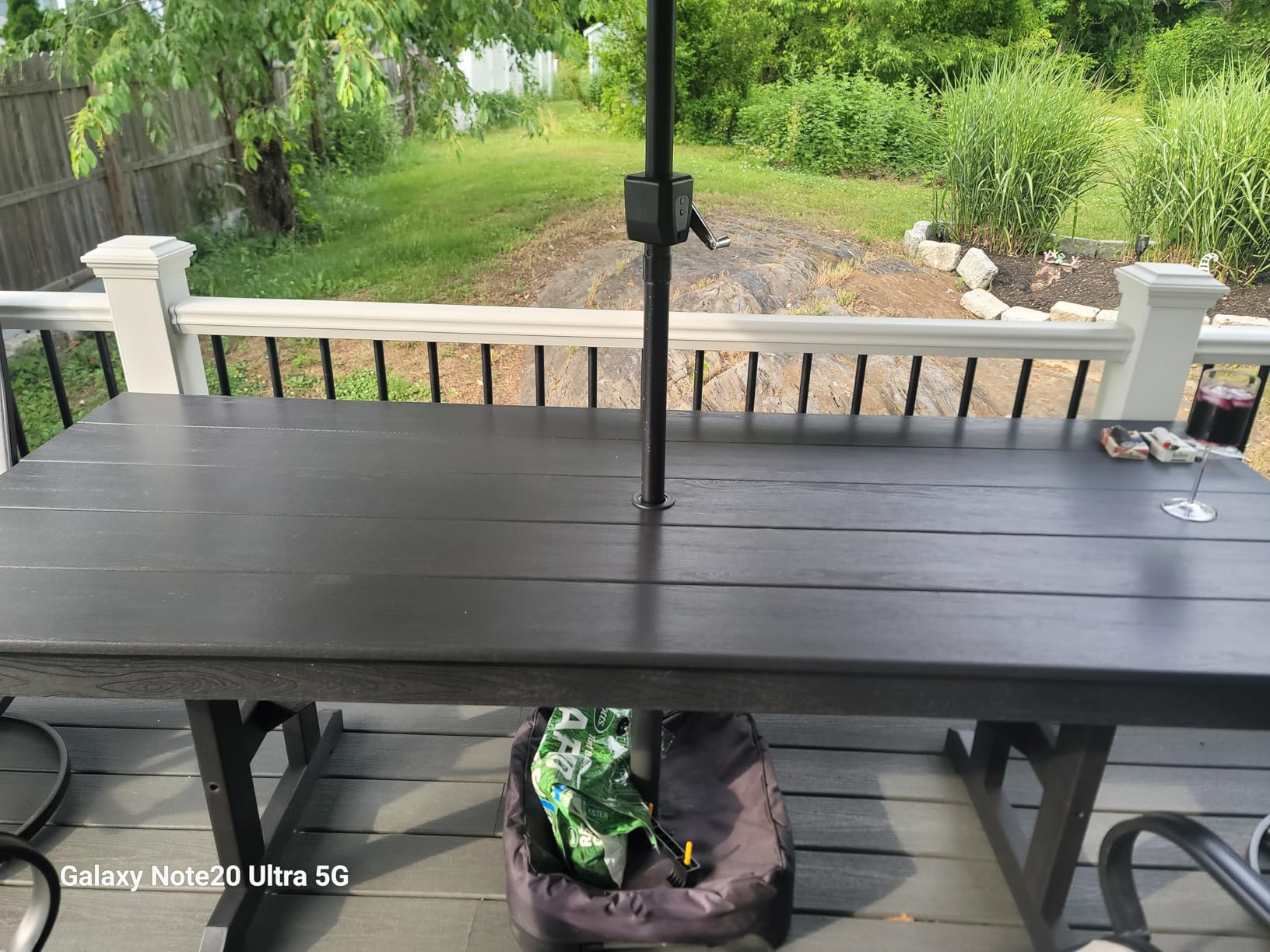 SERWALL Outdoor Dining Table, 84