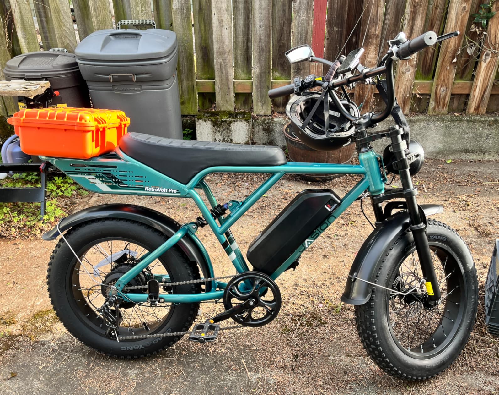 Jasion RetroVolt & Pro Electric Bike for Adults, 2000W/3000W Peak E Bike, 30/38MPH Electric Dirt Bike, 48V-52V, 13AH/20AH Battery, 70/90 Miles Electric Motorcycle, Fat Tire EBike with Hydraulic Brakes customer photo 1