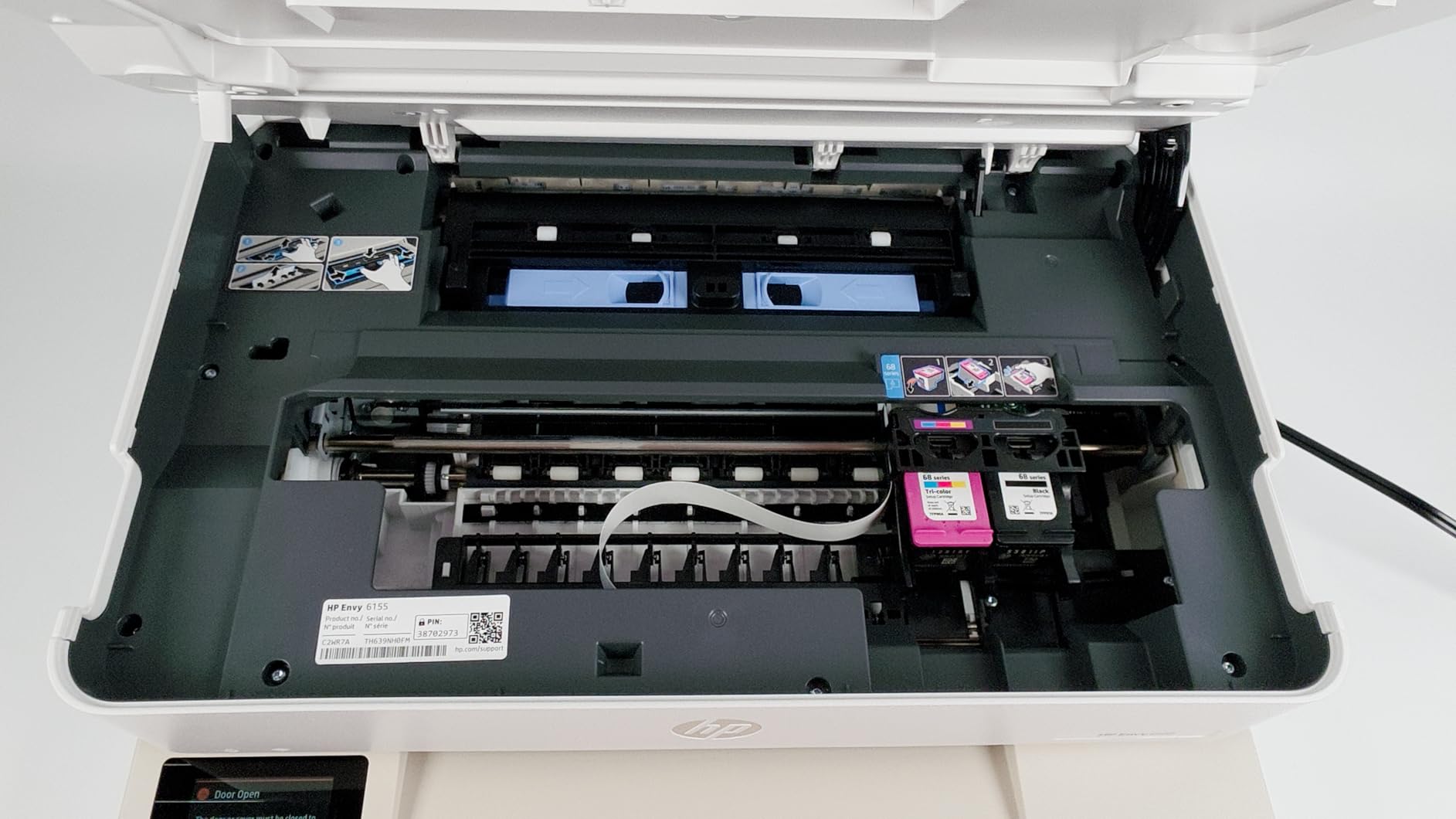 HP Envy 6155 Wireless All-in-One Color Inkjet Printer, Print, Scan, Copy, Duplex Printing Best-for-Home, 3 Month Trial of Instant Ink Included, AI-Capable customer photo 1