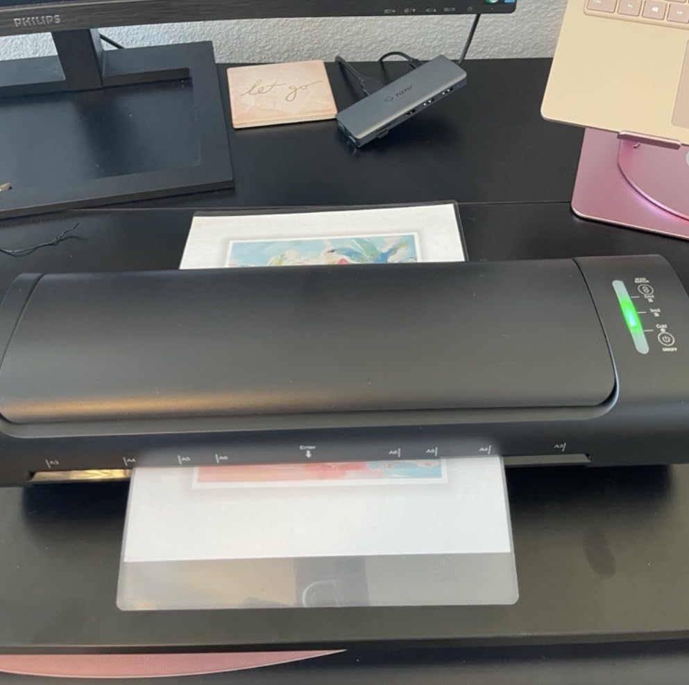 13 Inch Laminator Machine with 30 Sheets, A3 11-in-1 Hot & Cold Thermal Laminator customer photo 1