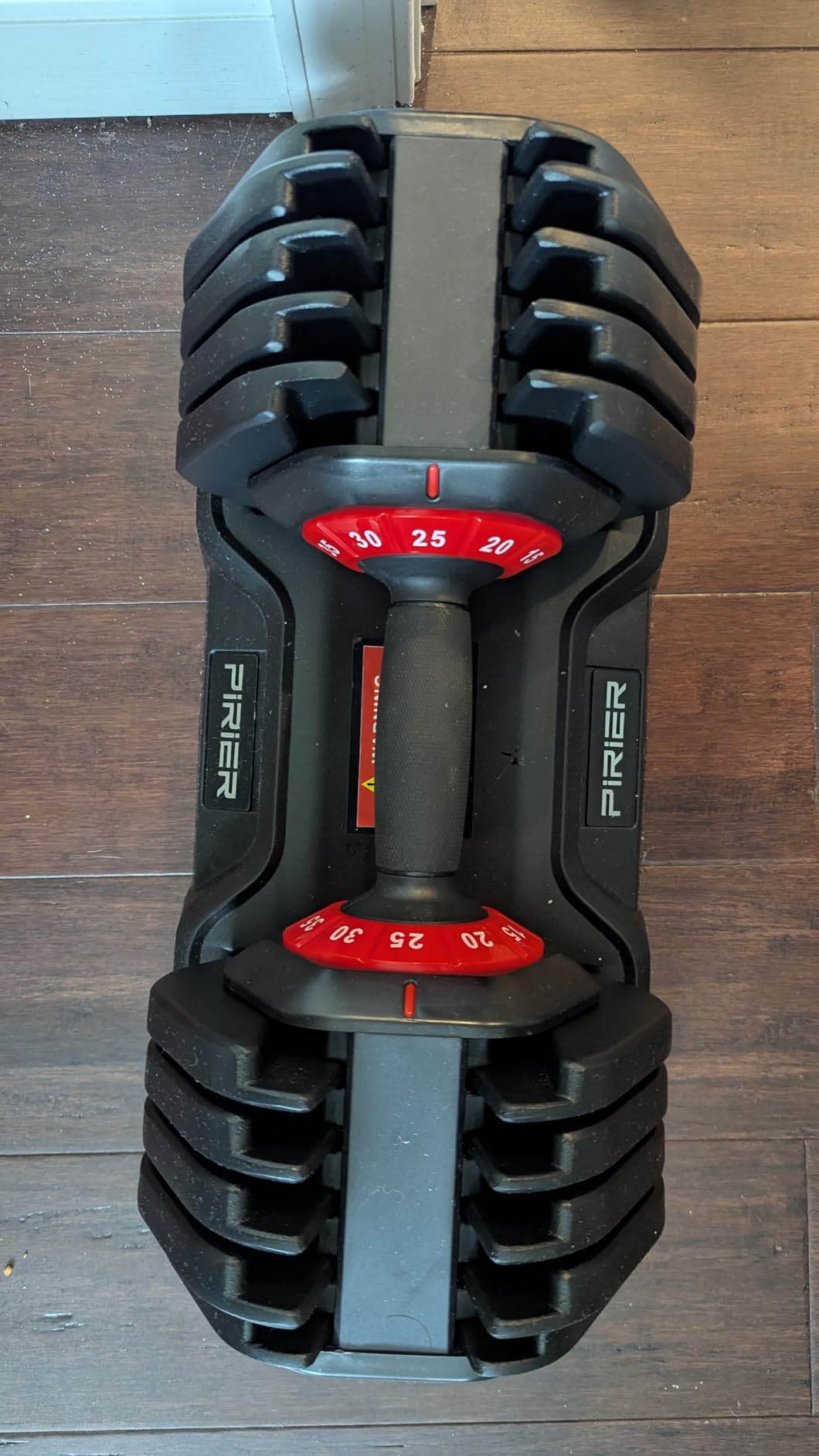 PIRIER Adjustable Dumbbell Set 50LB, 18-in-1 customer photo 2