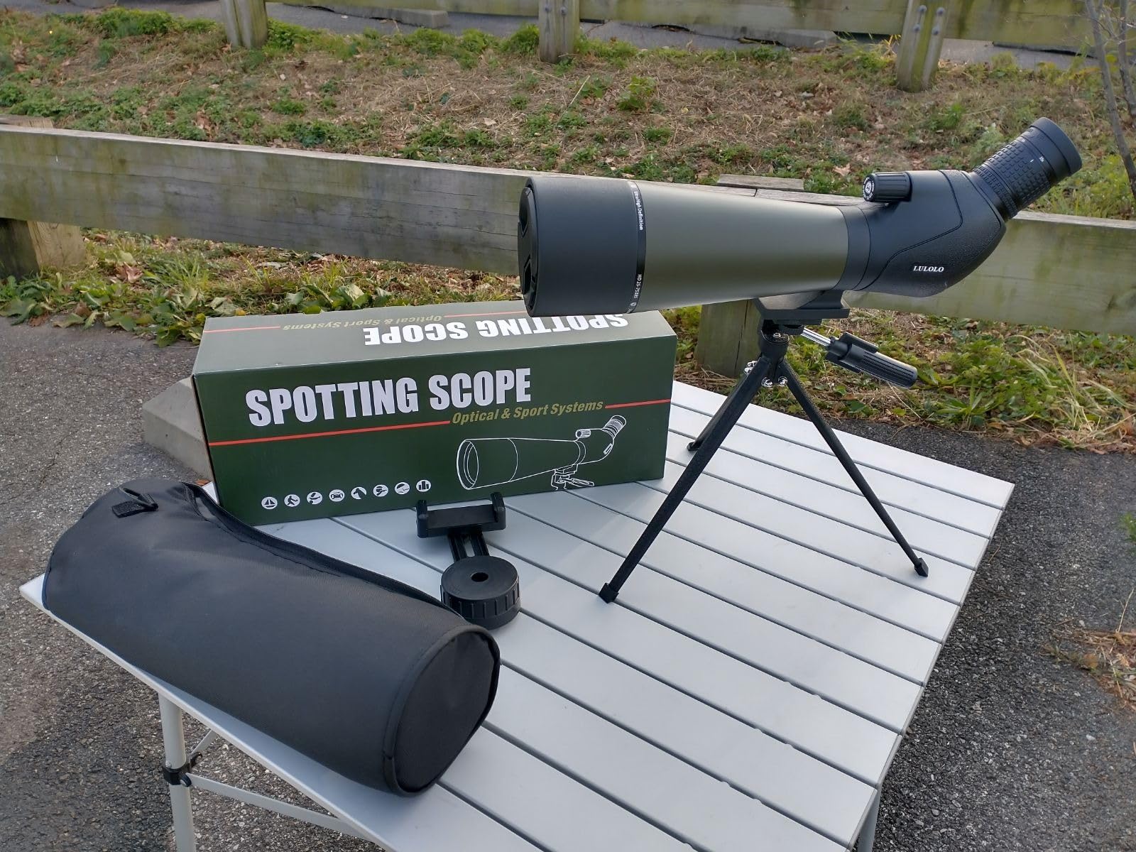 30-90x92 UHD Spotting Scope with Tripod Carrying Bag & Upgraded Phone Adapter - Super Bright BAK4 Prism Waterproof Spotting Scopes for Target Shooting, Hunting, Bird Watching customer photo 1