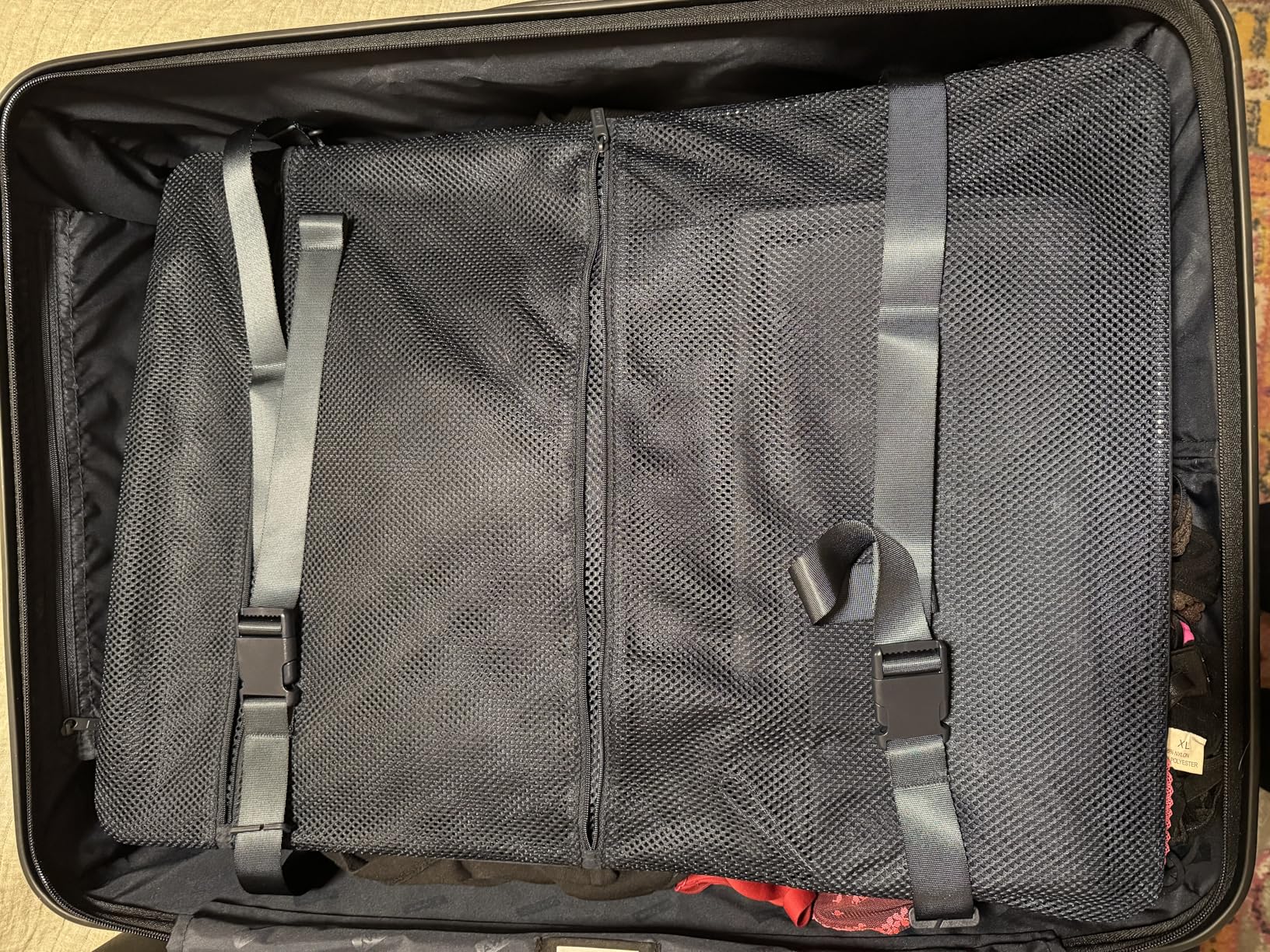 Away Amazon Exclusive Medium Checked Luggage - 26-Inch Lightweight Hardside Suitcase with WhisperGlide 360 Wheels, TSA-Accepted Lock - Sky Blue customer photo 1