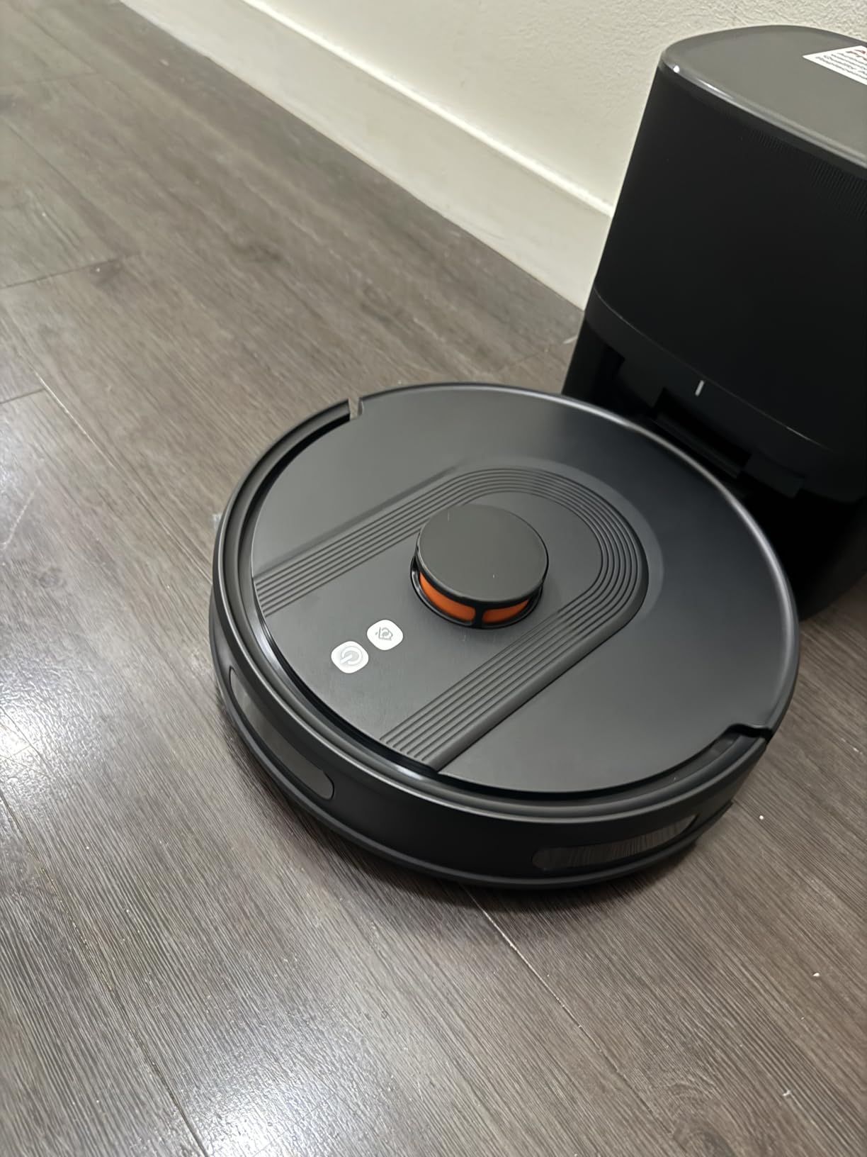 Robot Vacuum and Mop Combo with Self-Emptying, Customizable Map Cleaning with LiDAR Navigation, 6000Pa Suction, Smart No-Go Zones, 70Days Hands-free Robotic Vacuum Cleaner for Floor, Carpet, Pet Hair customer photo 1