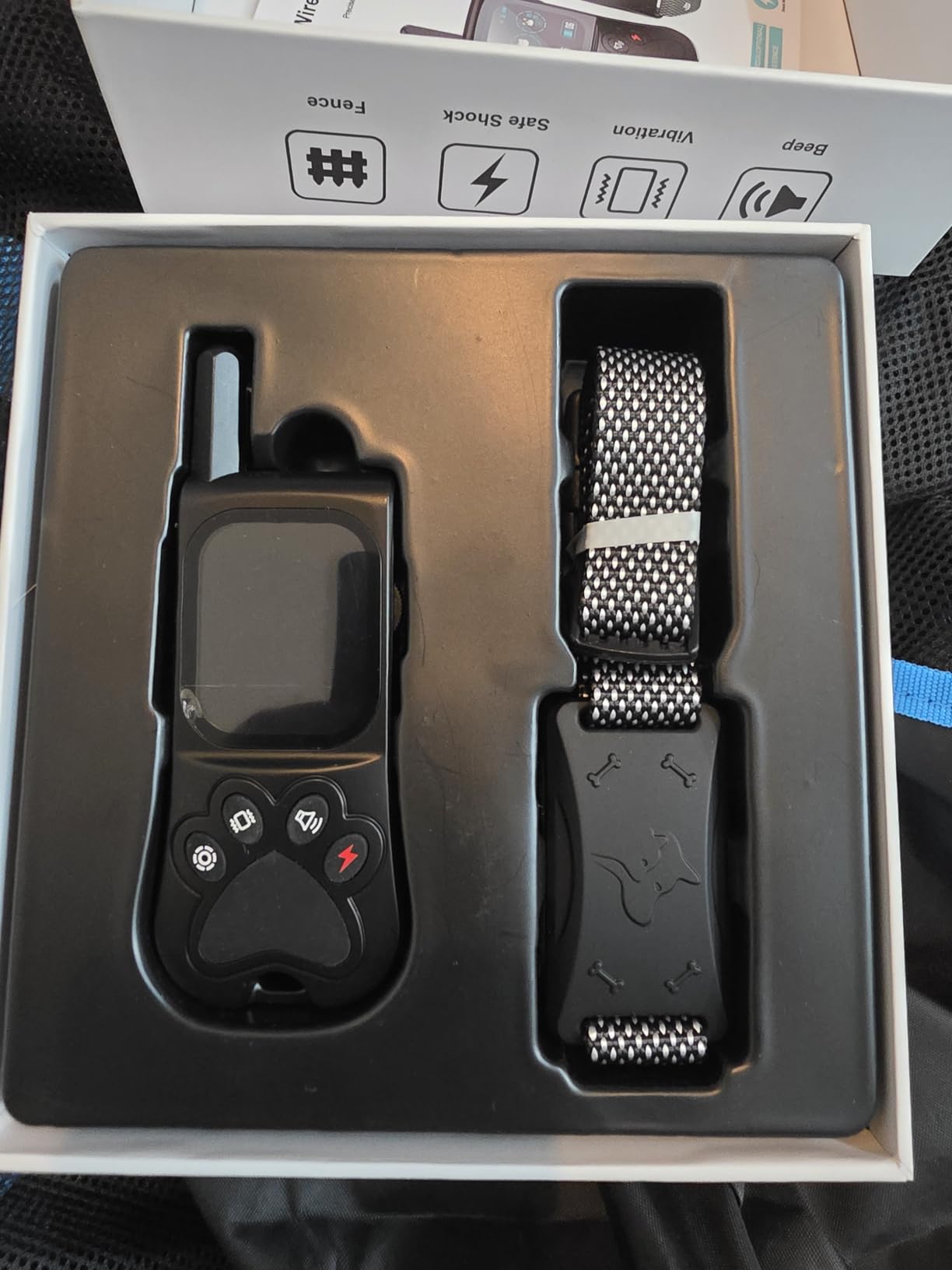 Wireless Dog Fence for 2 Dogs - Portable Training Control 1300FT Range, 180 Days Standby Time Training Collar, Rechargeable Pet Containment System with 3 Training Modes customer photo 1